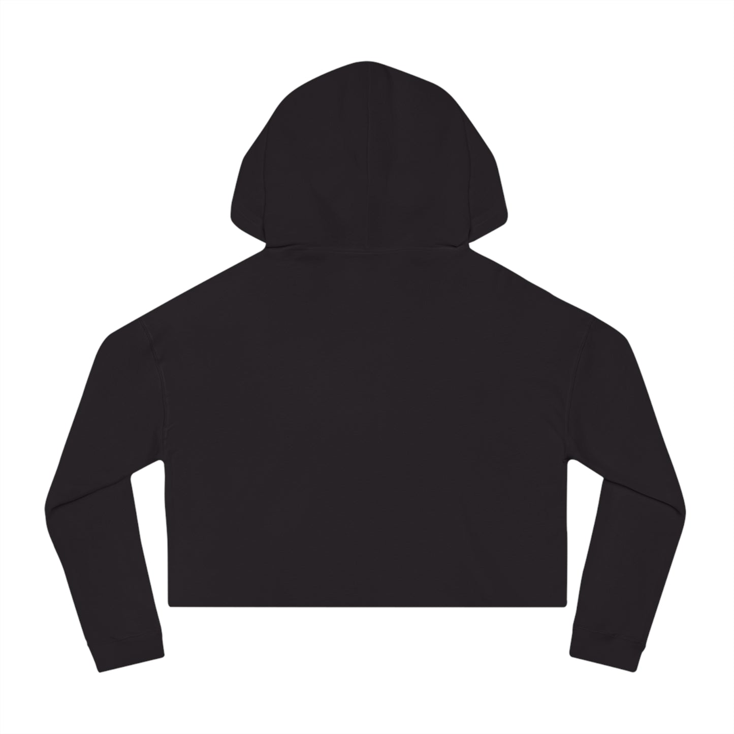 "All I want for Christmas" Women’s Cropped Hooded Sweatshirt