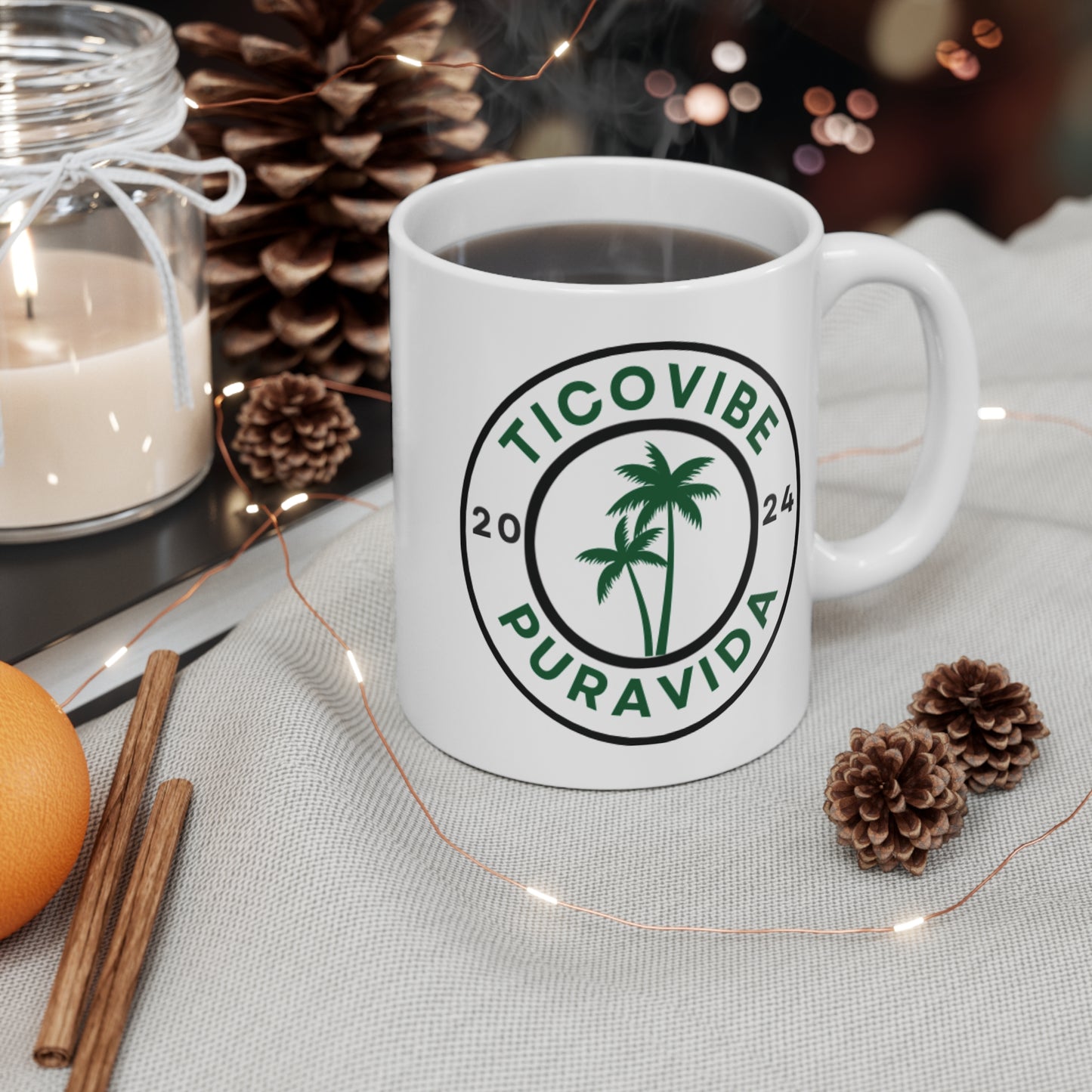 Tico Vibe Pura Vida Mug 11oz