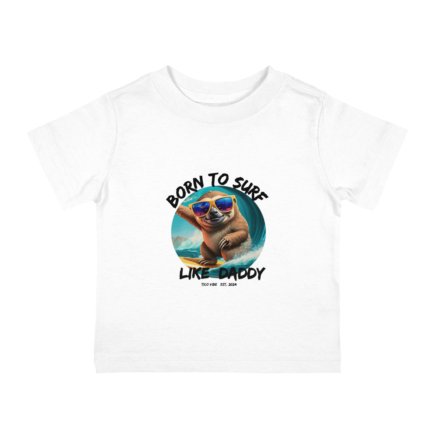 Surf Like Daddy – Infant Cotton Jersey Tee