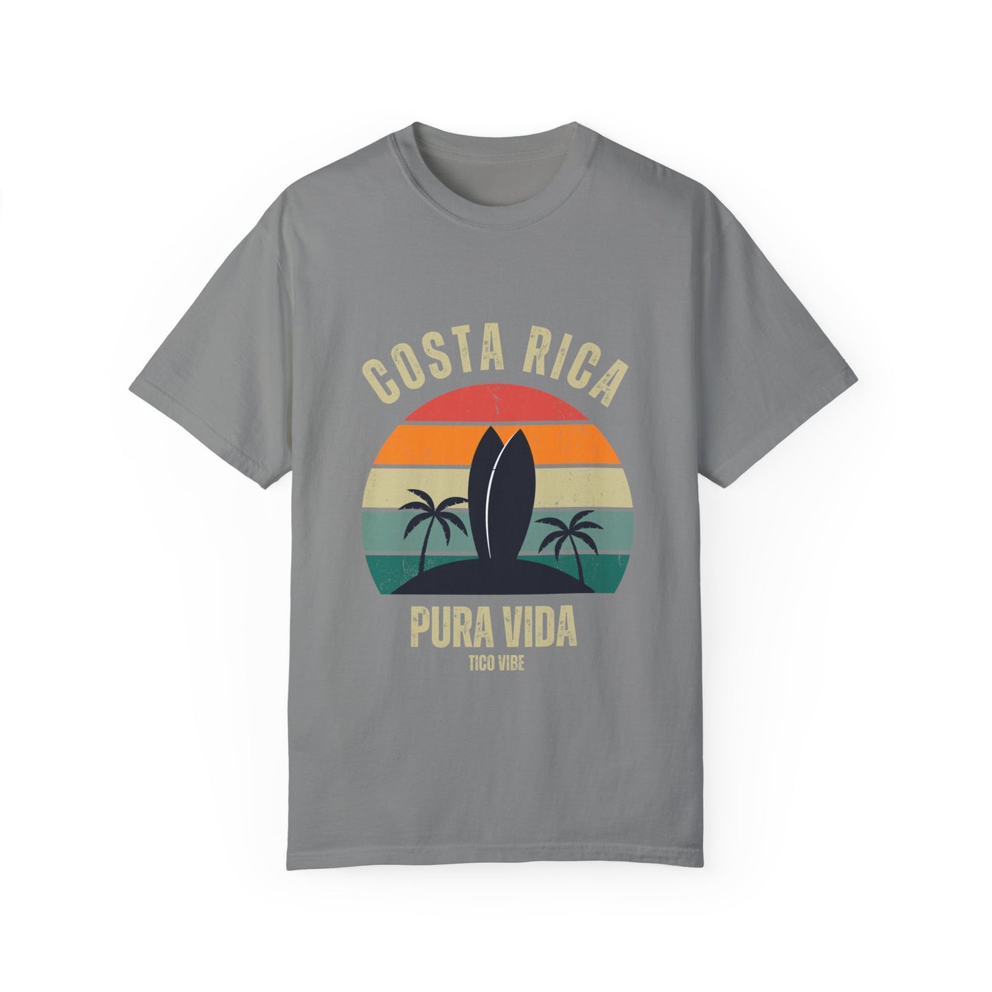 "Costa Rica PV" Unisex Garment-Dyed T-shirt