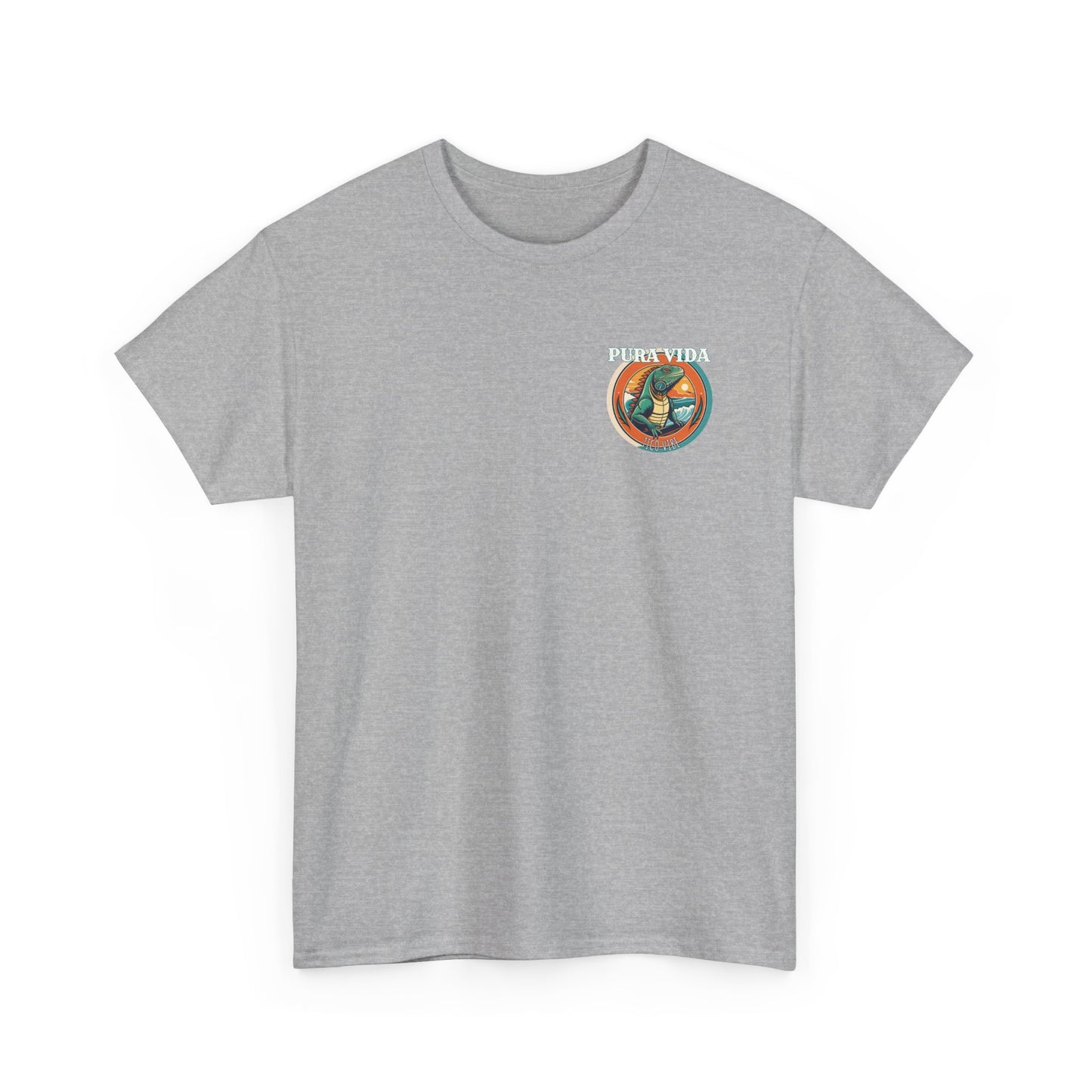 Pura Vida Iguana Unisex Heavy Cotton Tee