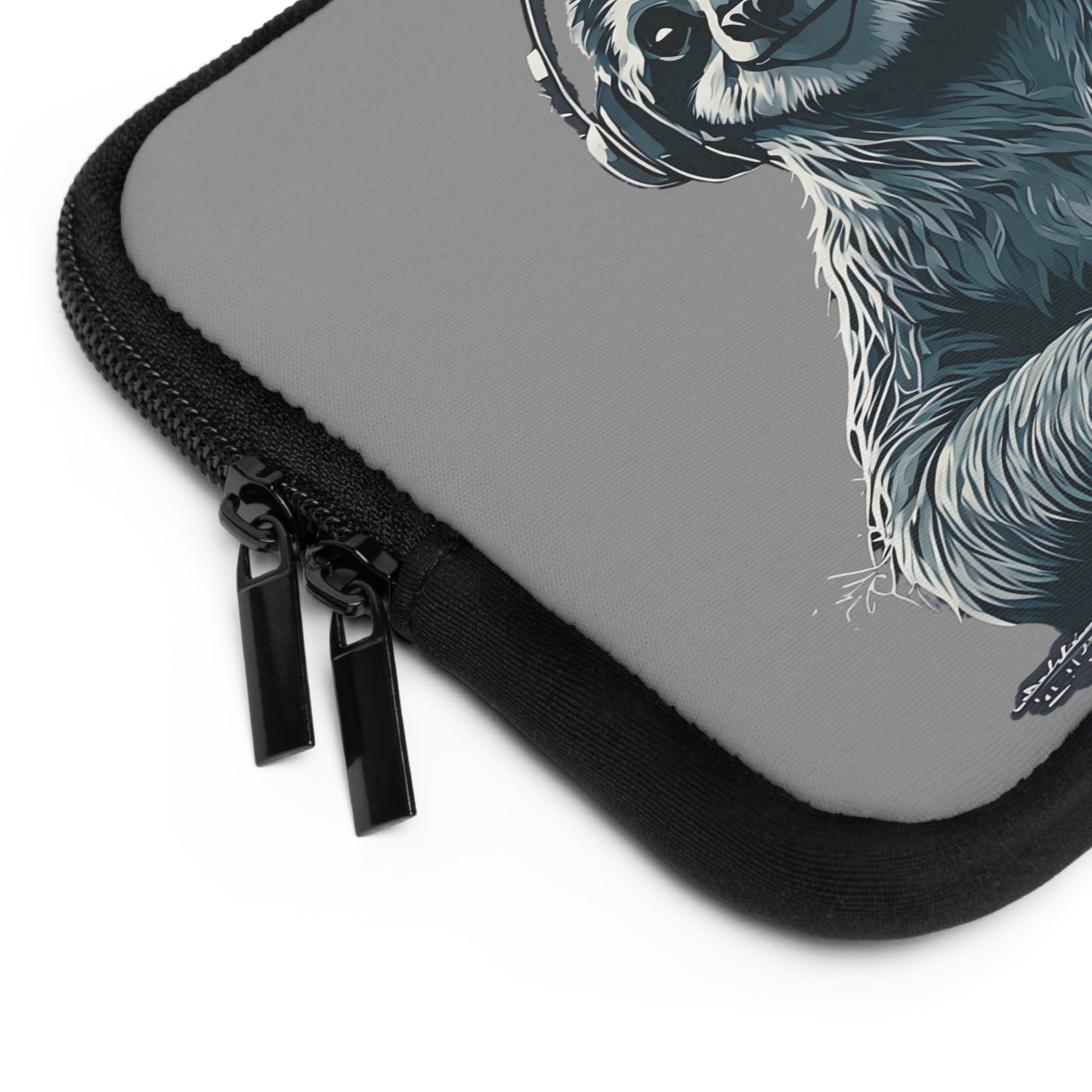 DJ Sloth Vibes Laptop Sleeve – Travel in Style