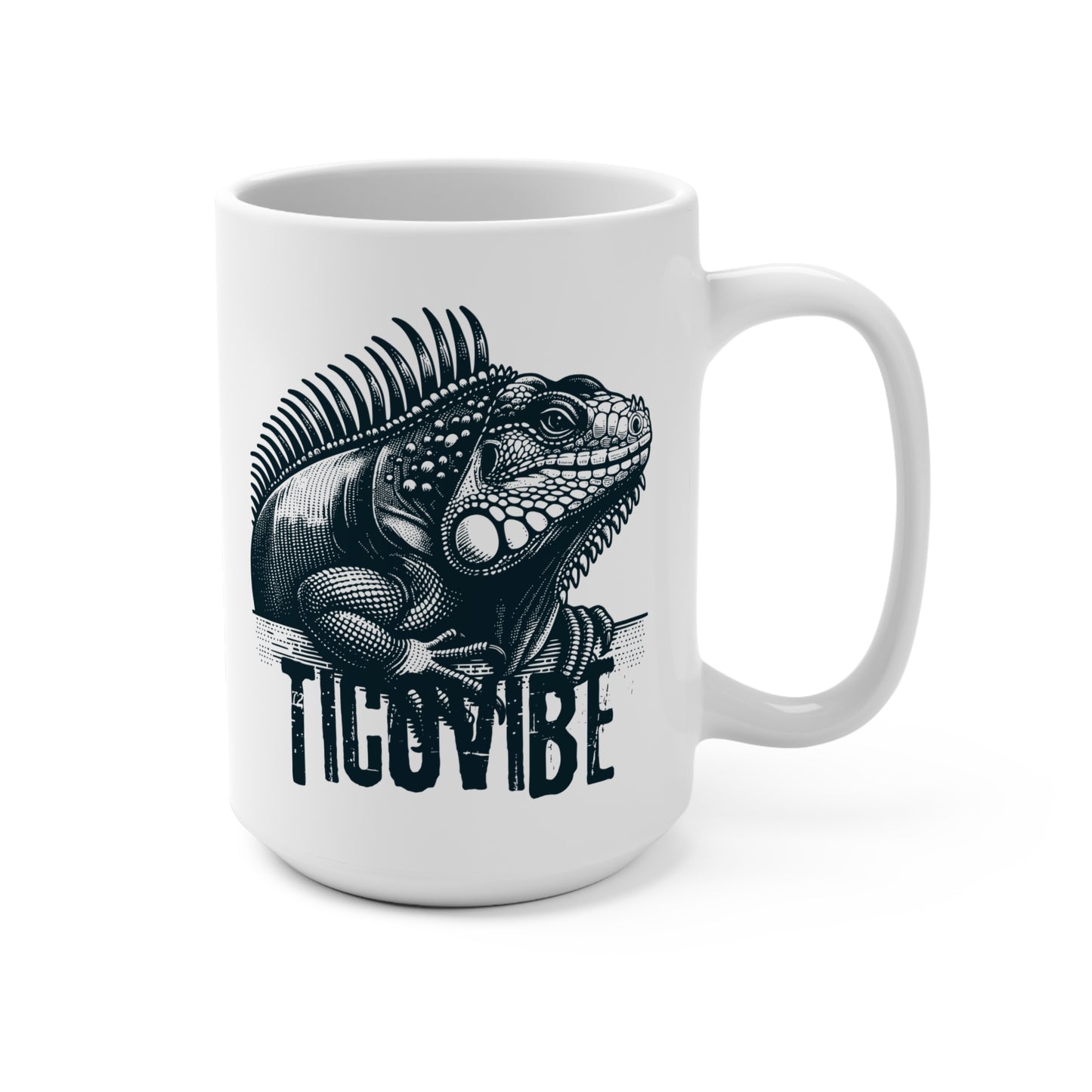 Ticovibe Iguana" Mug 15oz