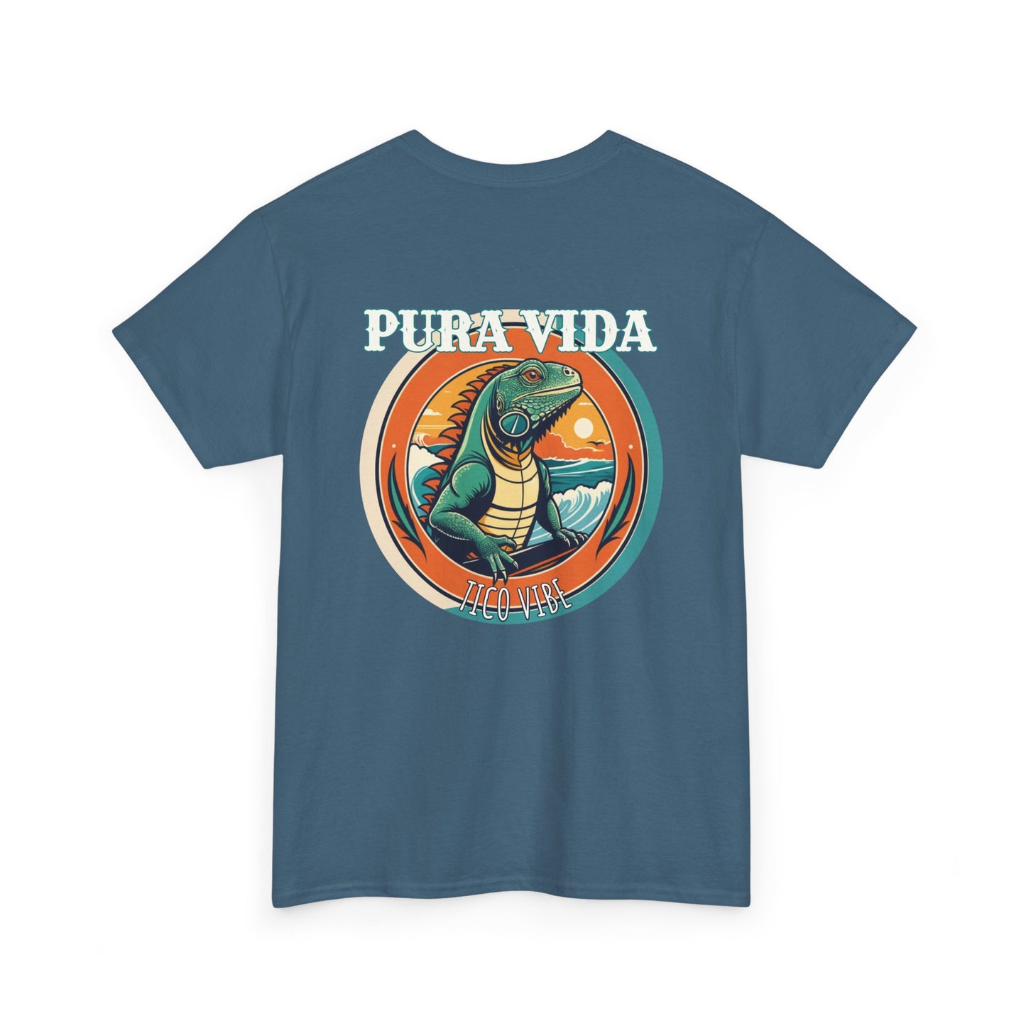 Pura Vida Iguana Unisex Heavy Cotton Tee