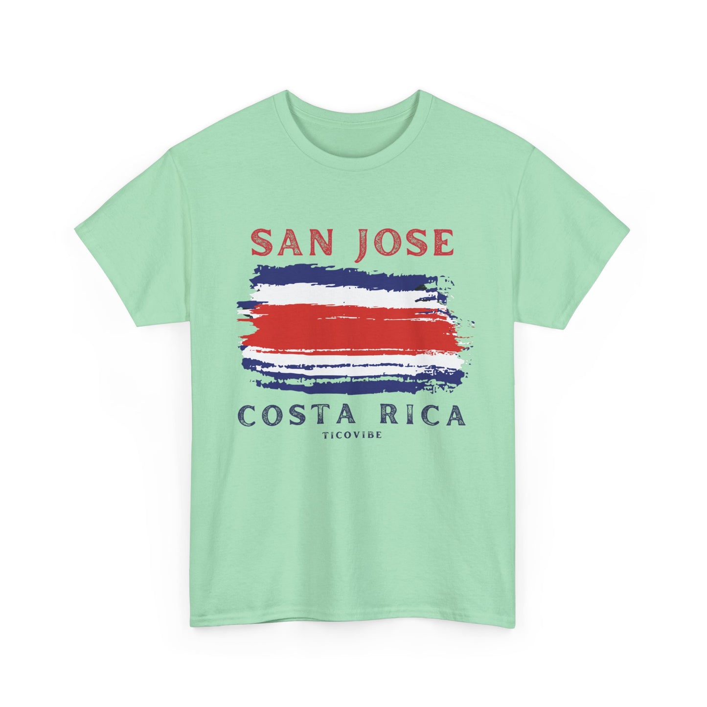 "San Jose CR" Unisex Heavy Cotton Tee