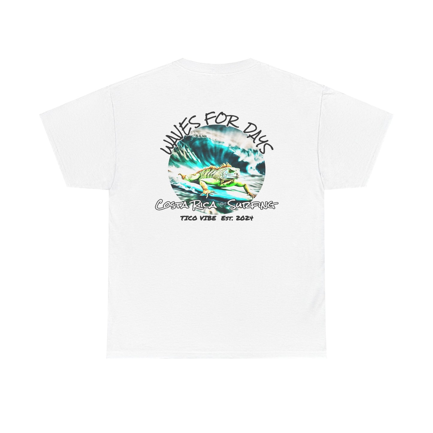 "Viviendo La pura Vida" (B) Unisex Heavy Cotton Tee