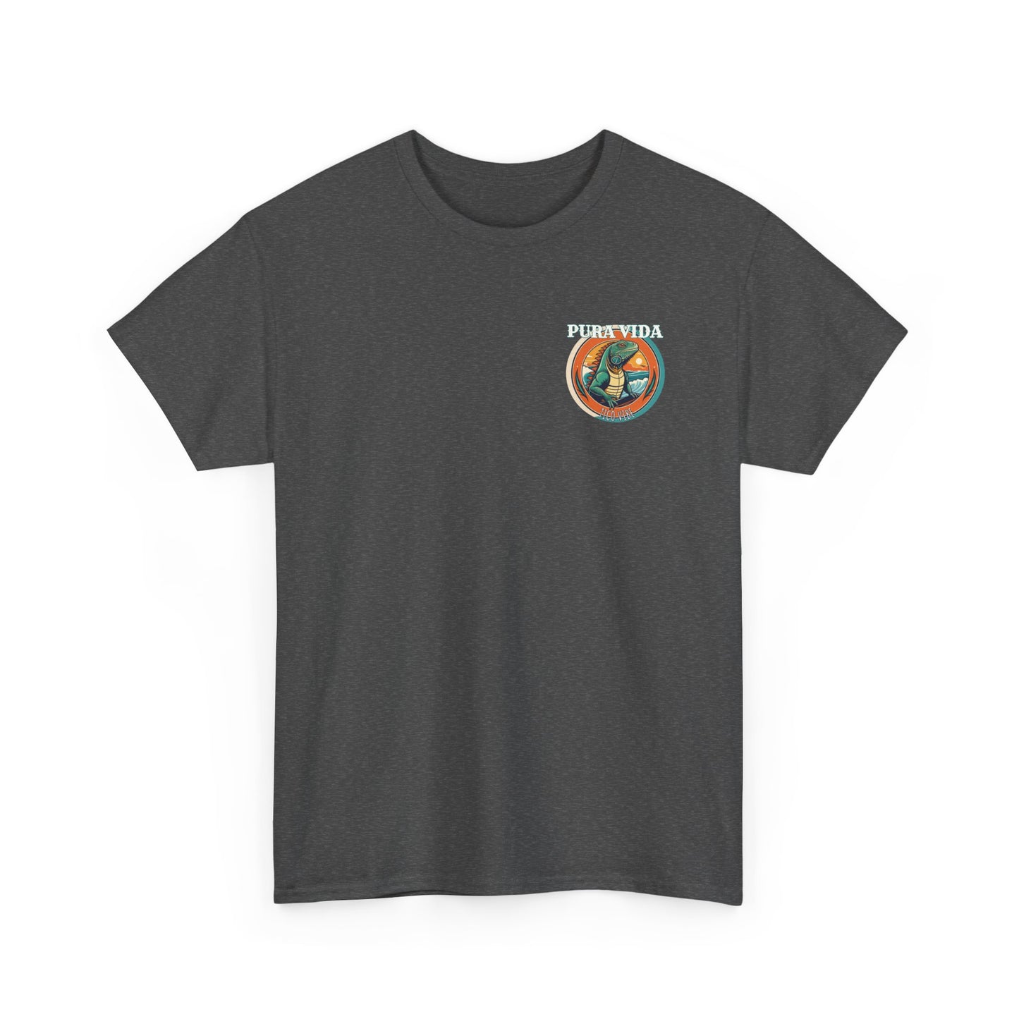 Pura Vida Iguana Unisex Heavy Cotton Tee