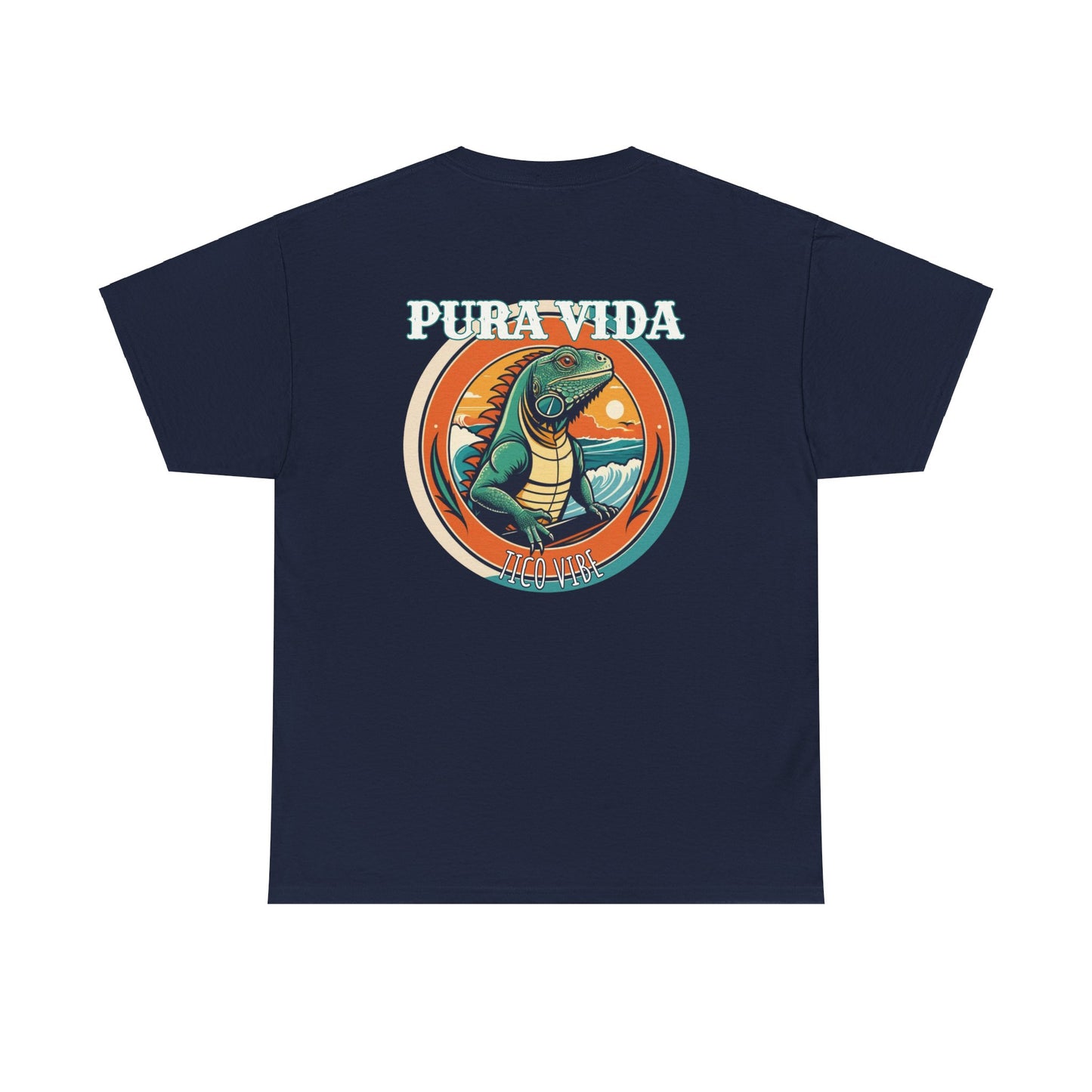 Pura Vida Iguana Unisex Heavy Cotton Tee