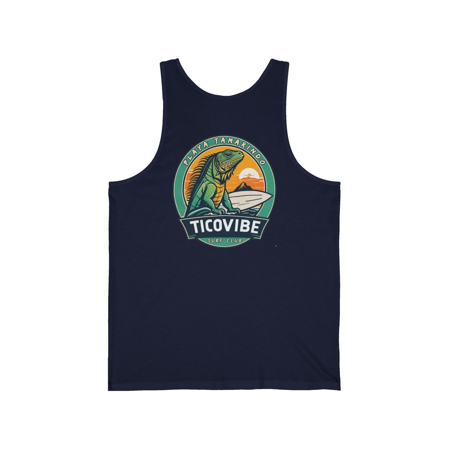 Ticovibe Iguana Surf Unisex Jersey Tank