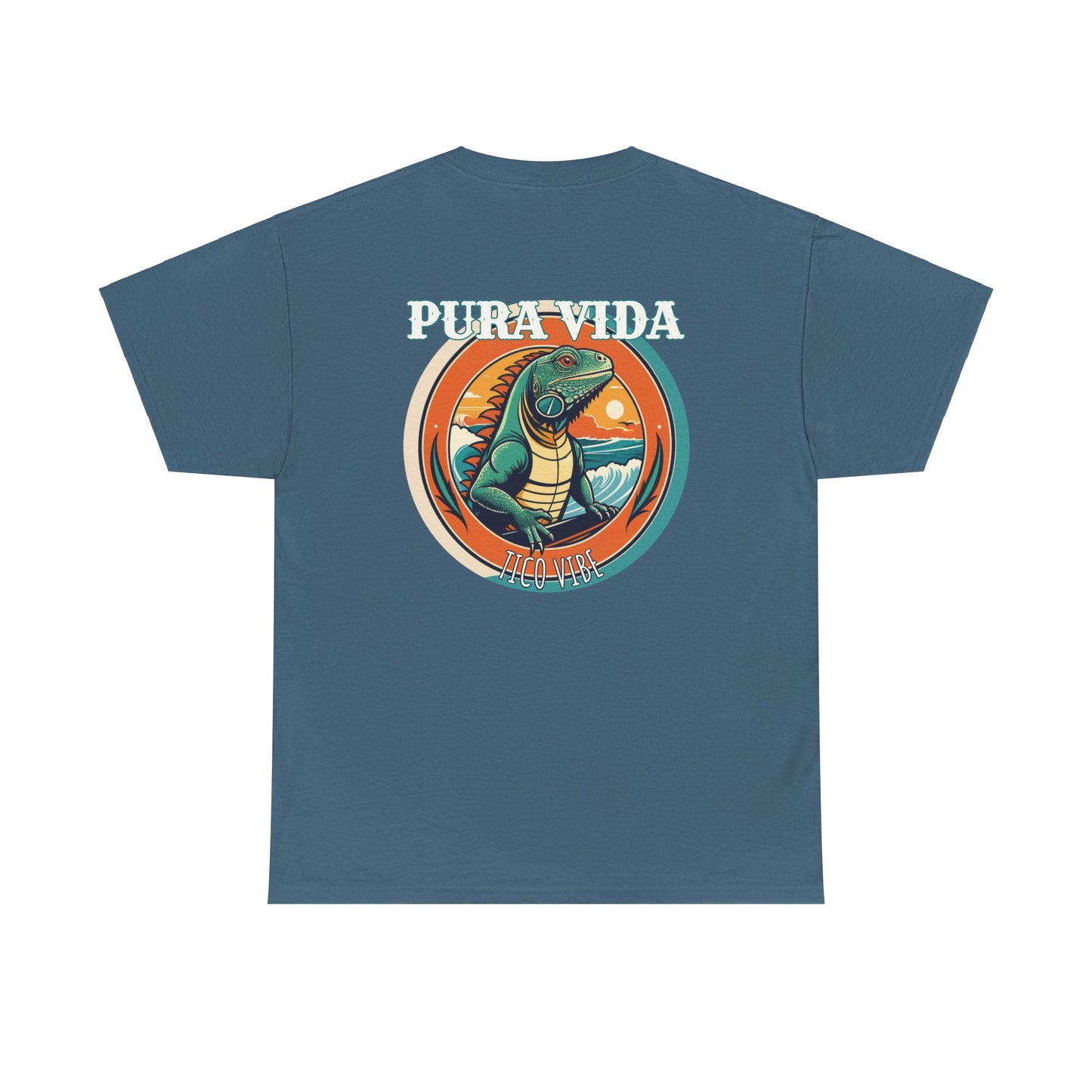 Pura Vida Iguana Unisex Heavy Cotton Tee