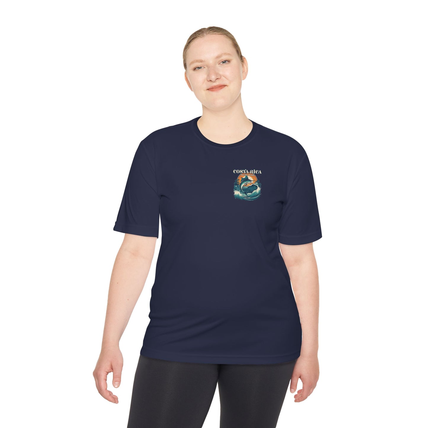 Costa Rica Marlin Fishing Unisex Moisture-Wicking Performance Tee
