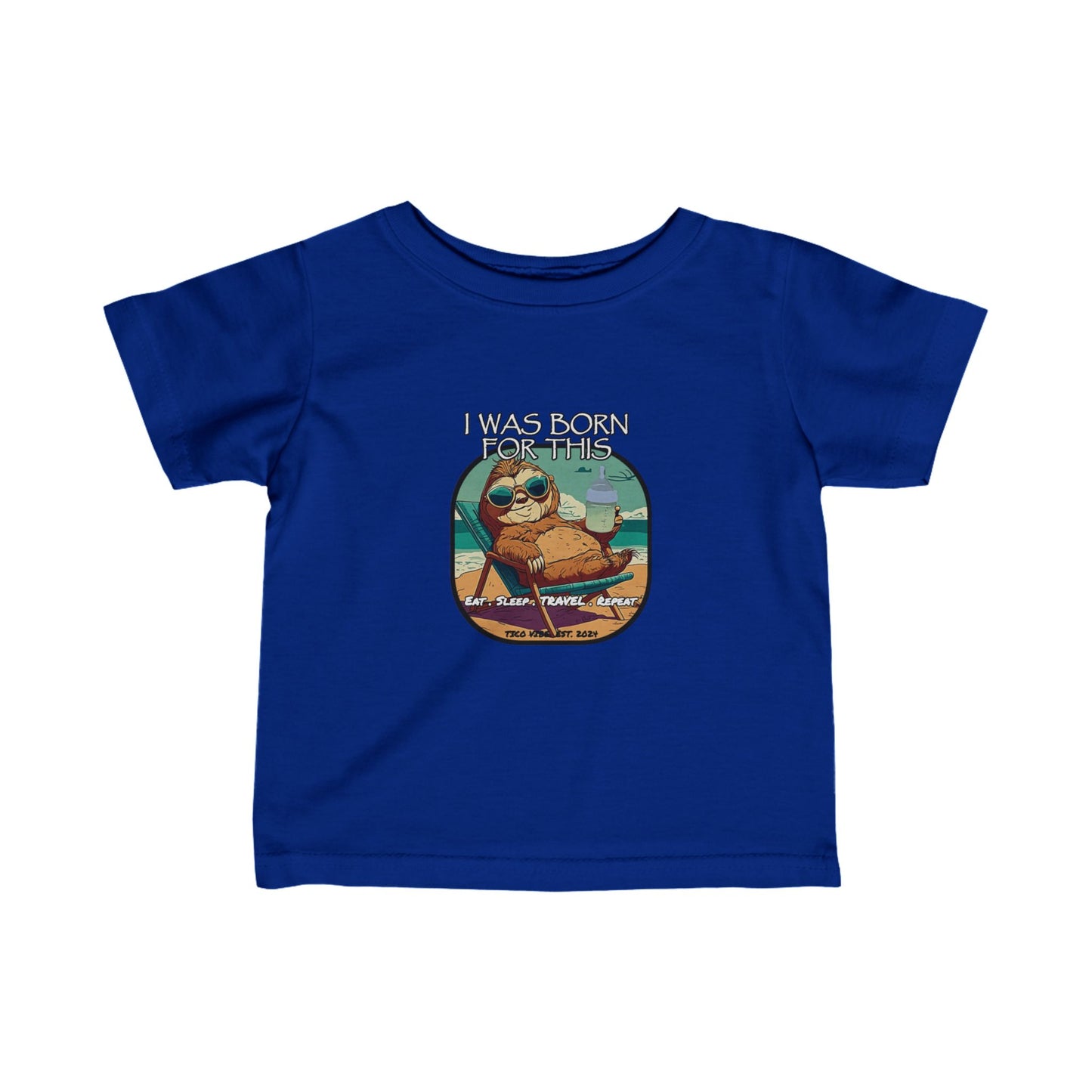 "I was born for this" Infant Fine Jersey Tee