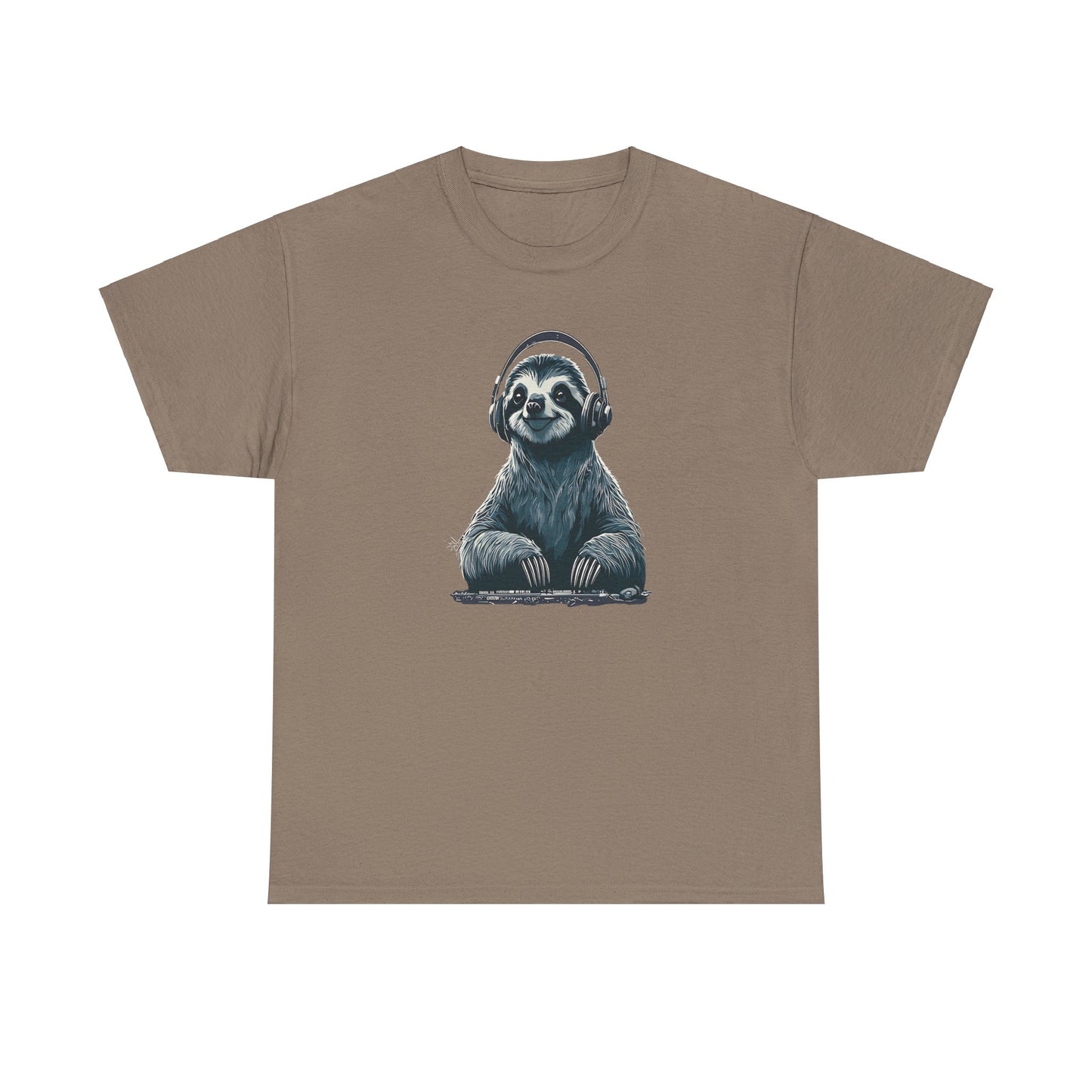 DJ Sloth Vibes – Unisex Heavy Cotton Tee