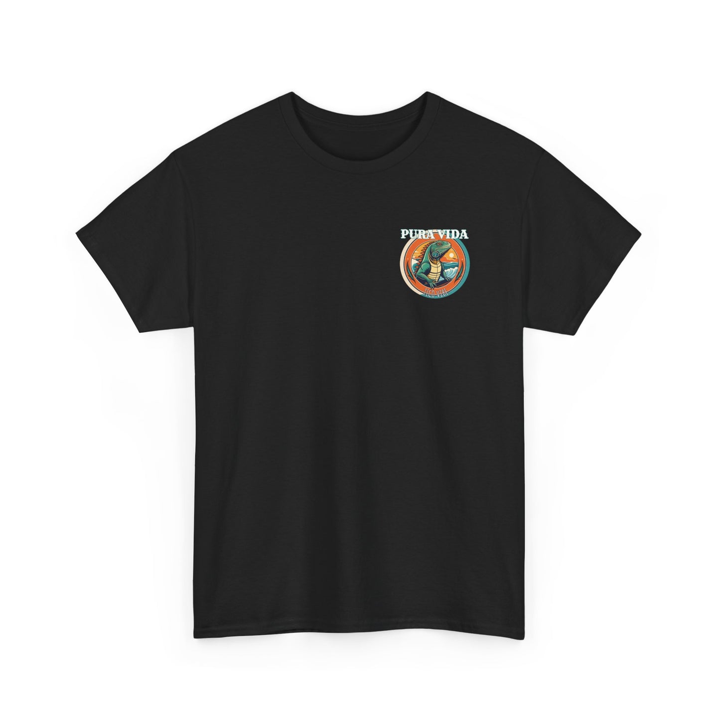 Pura Vida Iguana Unisex Heavy Cotton Tee