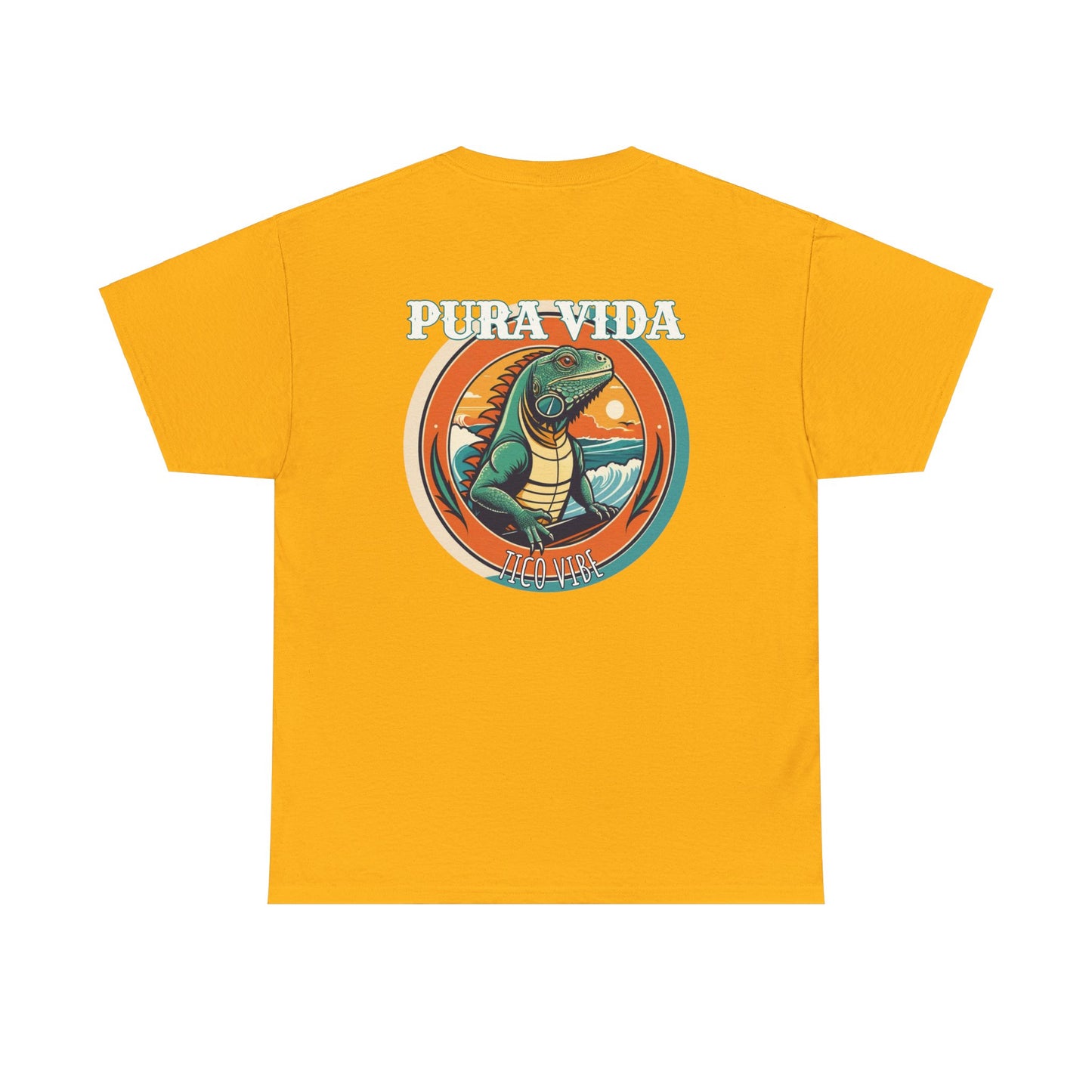 Pura Vida Iguana Unisex Heavy Cotton Tee