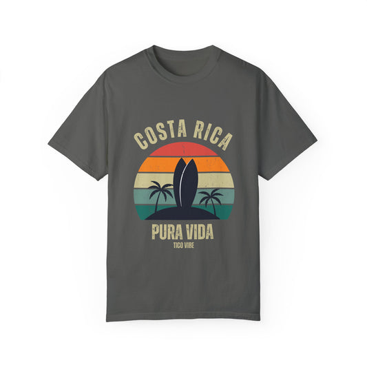 "Costa Rica PV" Unisex Garment-Dyed T-shirt