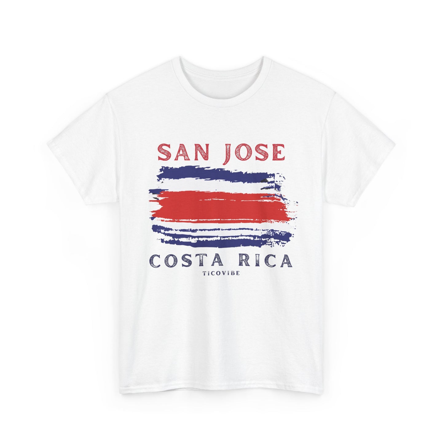 "San Jose CR" Unisex Heavy Cotton Tee