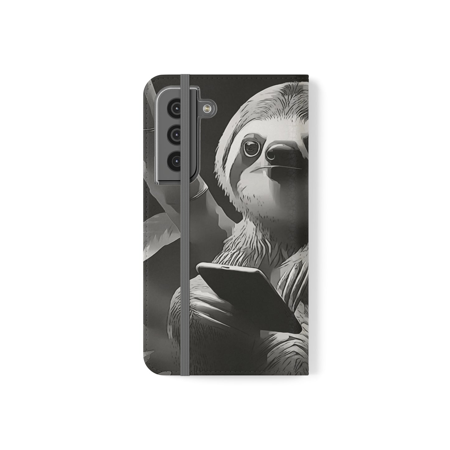 "Sloth on Cell" Flip Cases