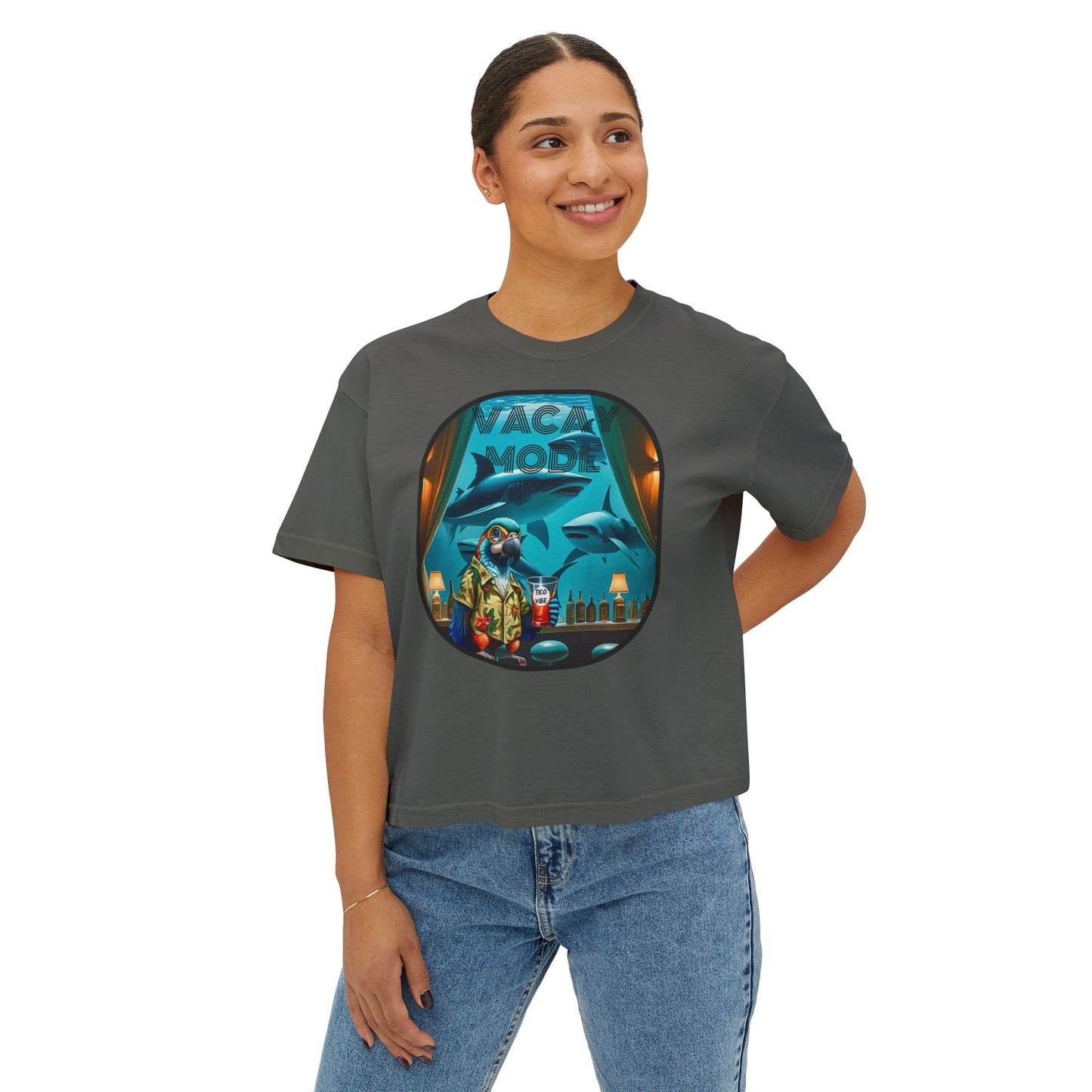 Vacay Mode Women's Boxy Tee