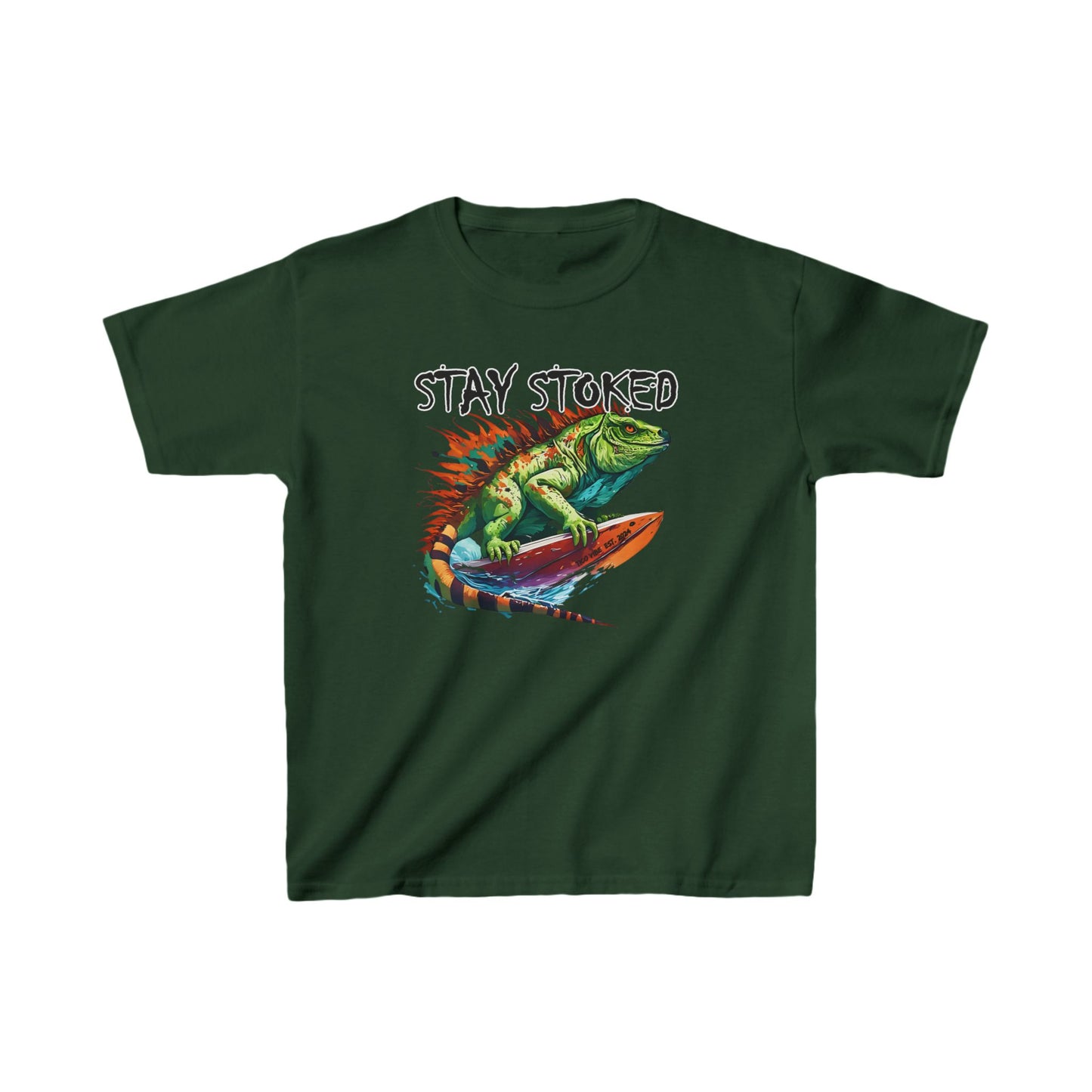 "Stay Stoked" Kids Everyday Cotton Tee
