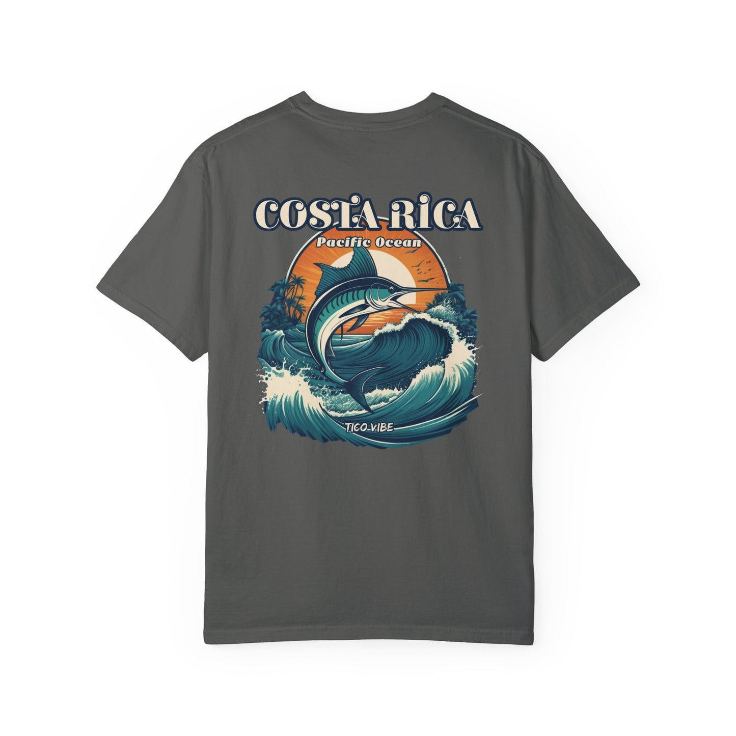 Costa Rica Marlin Fishing Unisex Garment-Dyed Comfort Tee