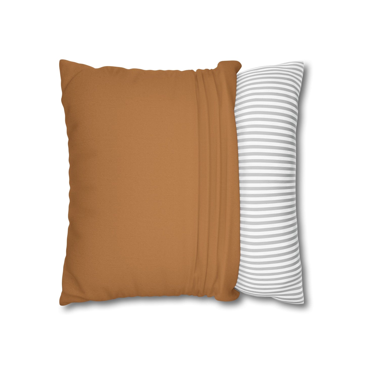 "Mistletoe Kisses" Spun Polyester Square Pillowcase