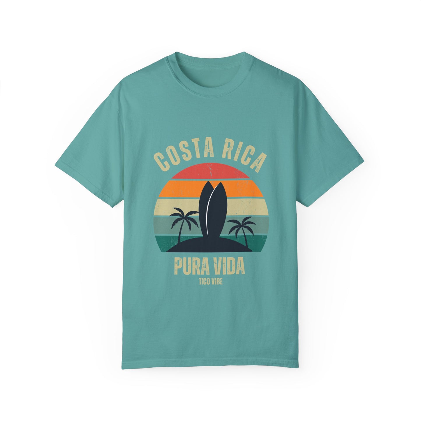 "Costa Rica PV" Unisex Garment-Dyed T-shirt