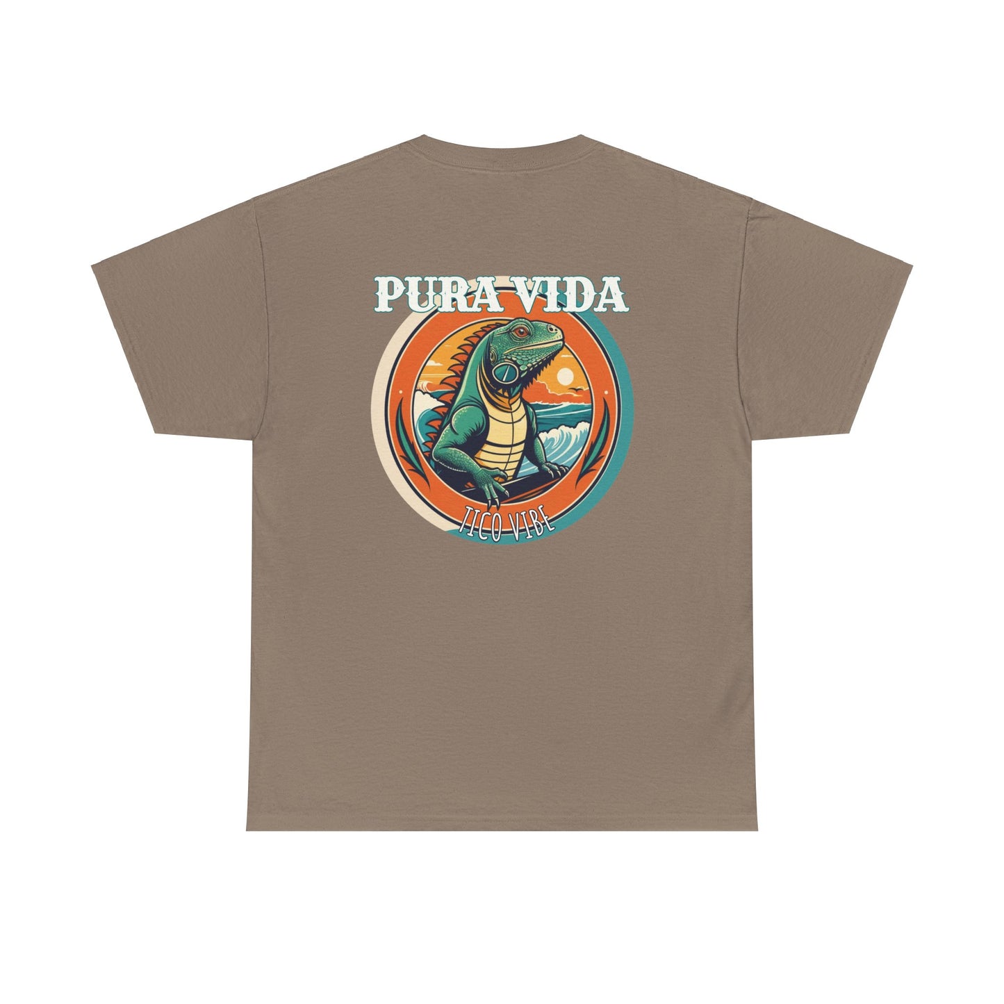 Pura Vida Iguana Unisex Heavy Cotton Tee