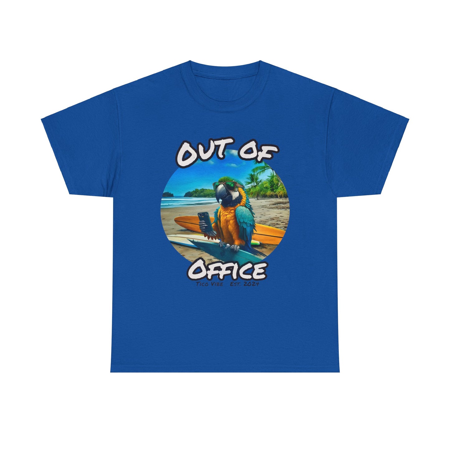 Out of Office Vibes – Unisex Heavy Cotton Tee