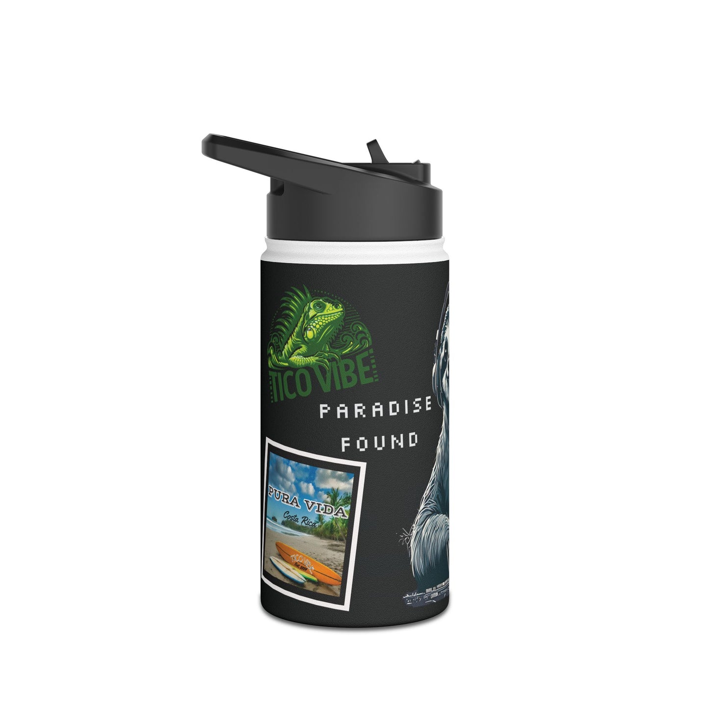 DJ Sloth Vibes – Good Times Only Stainless Steel Water Bottle