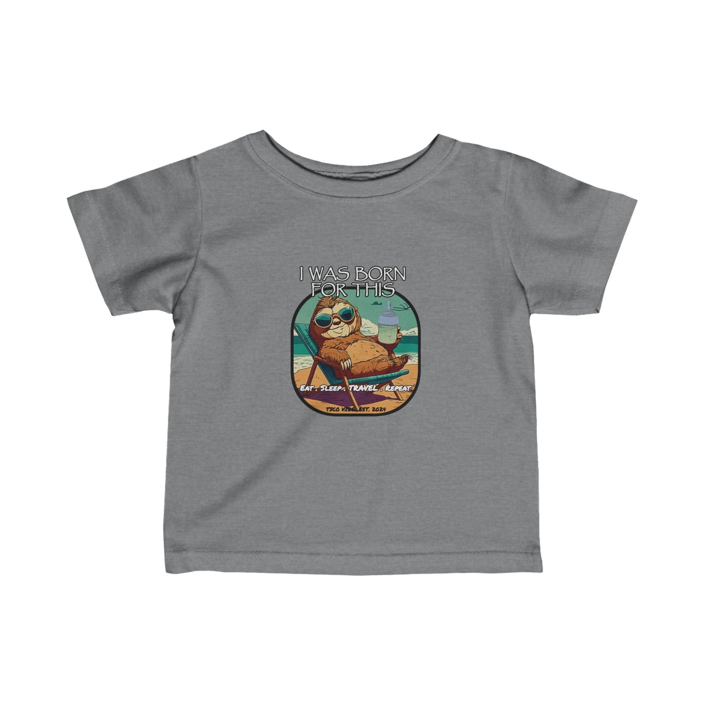 "I was born for this" Infant Fine Jersey Tee