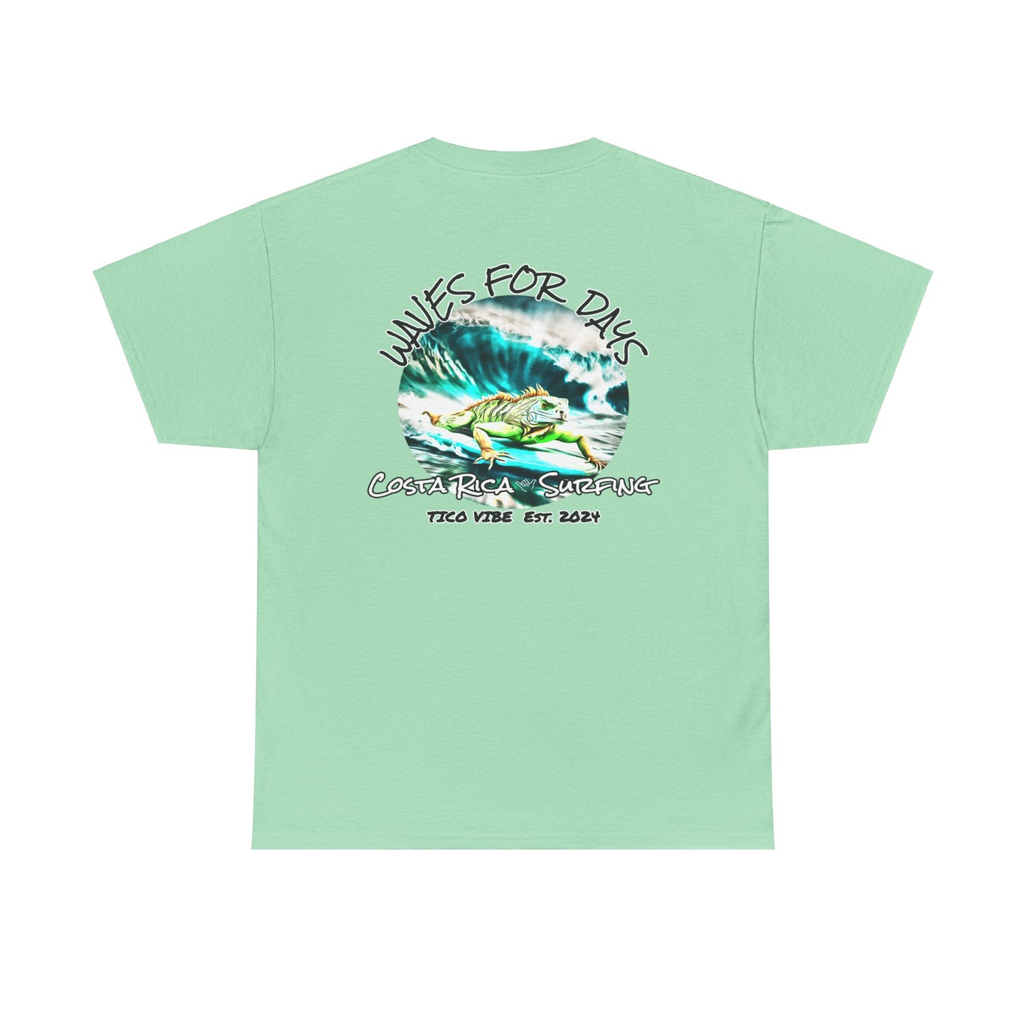 "Viviendo La pura Vida" (B) Unisex Heavy Cotton Tee