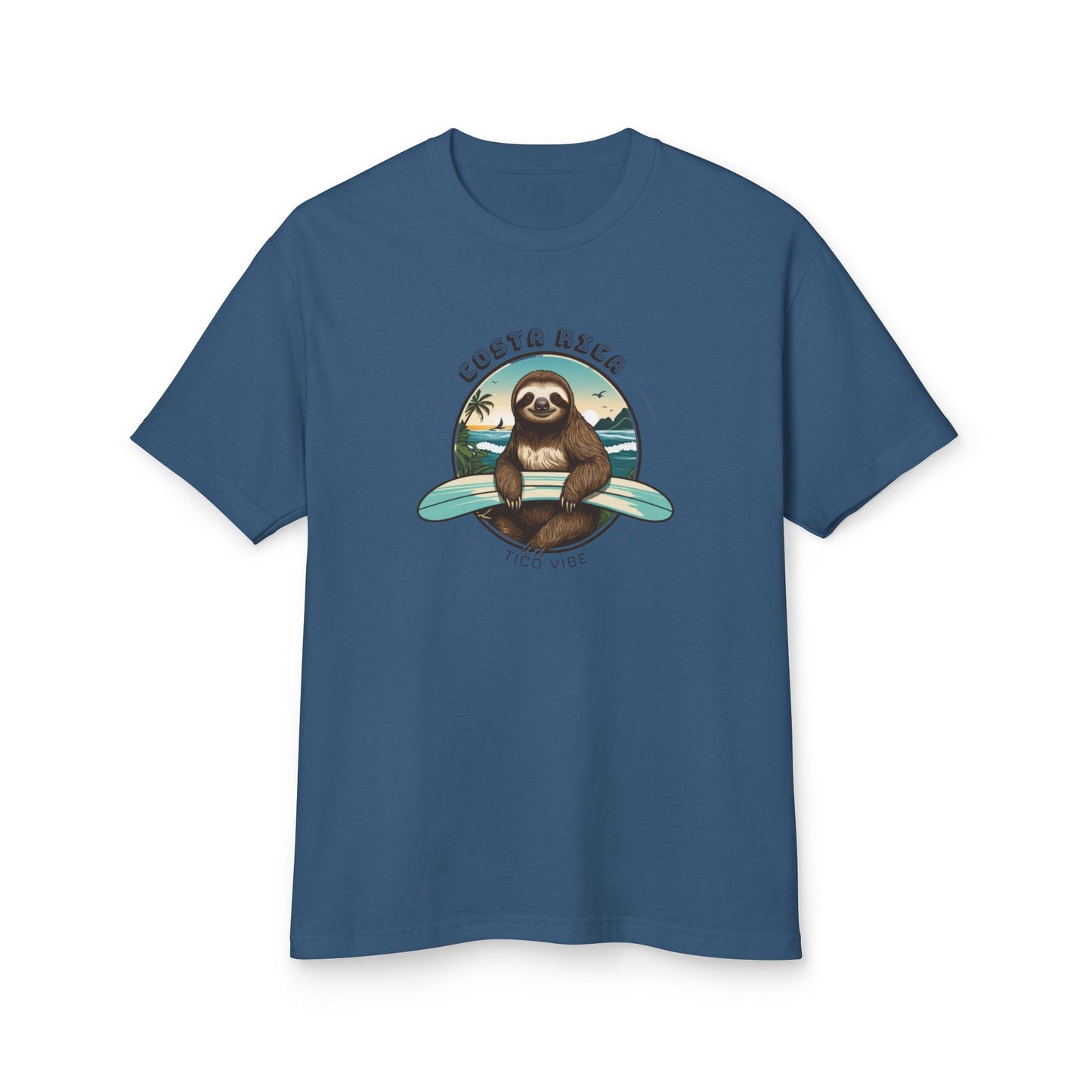 Costa Rica Tico Vibe Unisex Garment-Dyed Heavyweight Cotton Tee