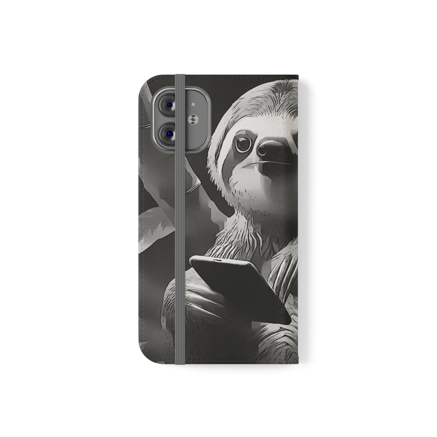 "Sloth on Cell" Flip Cases