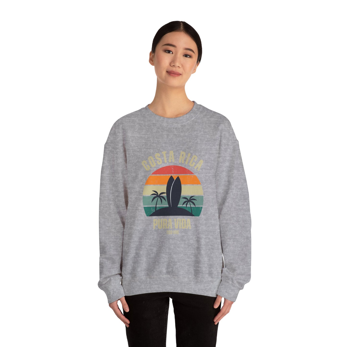 "Costa Rica PV" Unisex Heavy Blend™ Crewneck Sweatshirt
