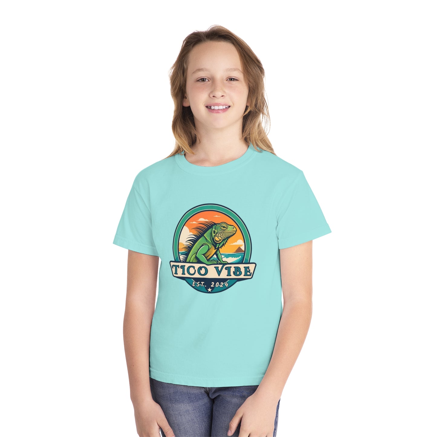 Tico Vibe Iguana Youth Midweight Tee