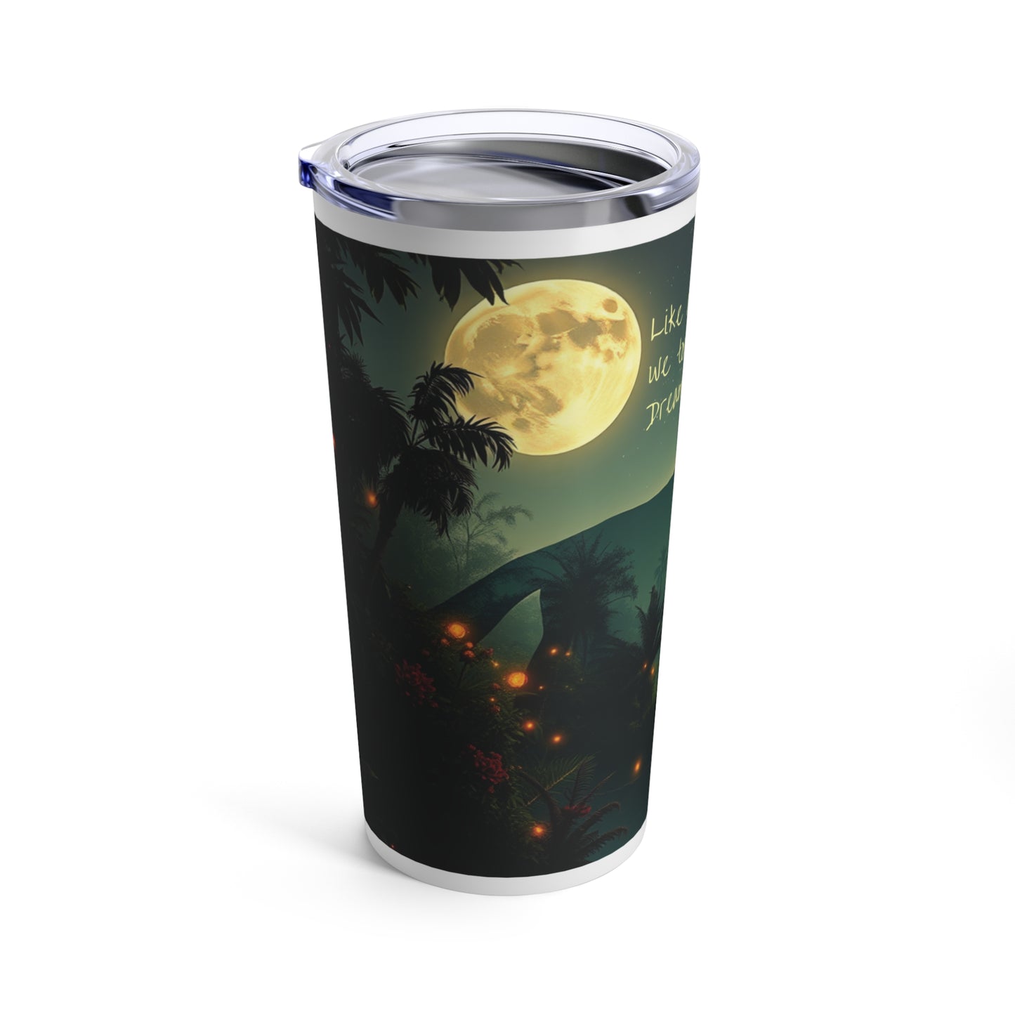 20oz Tumbler - Like a Jaguar in the Night Design