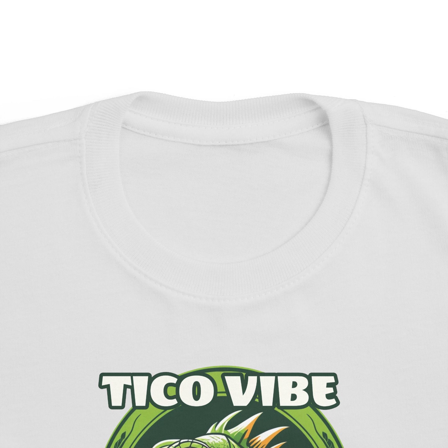 Tico Vibe Costa Rica Toddler's Fine Jersey Tee