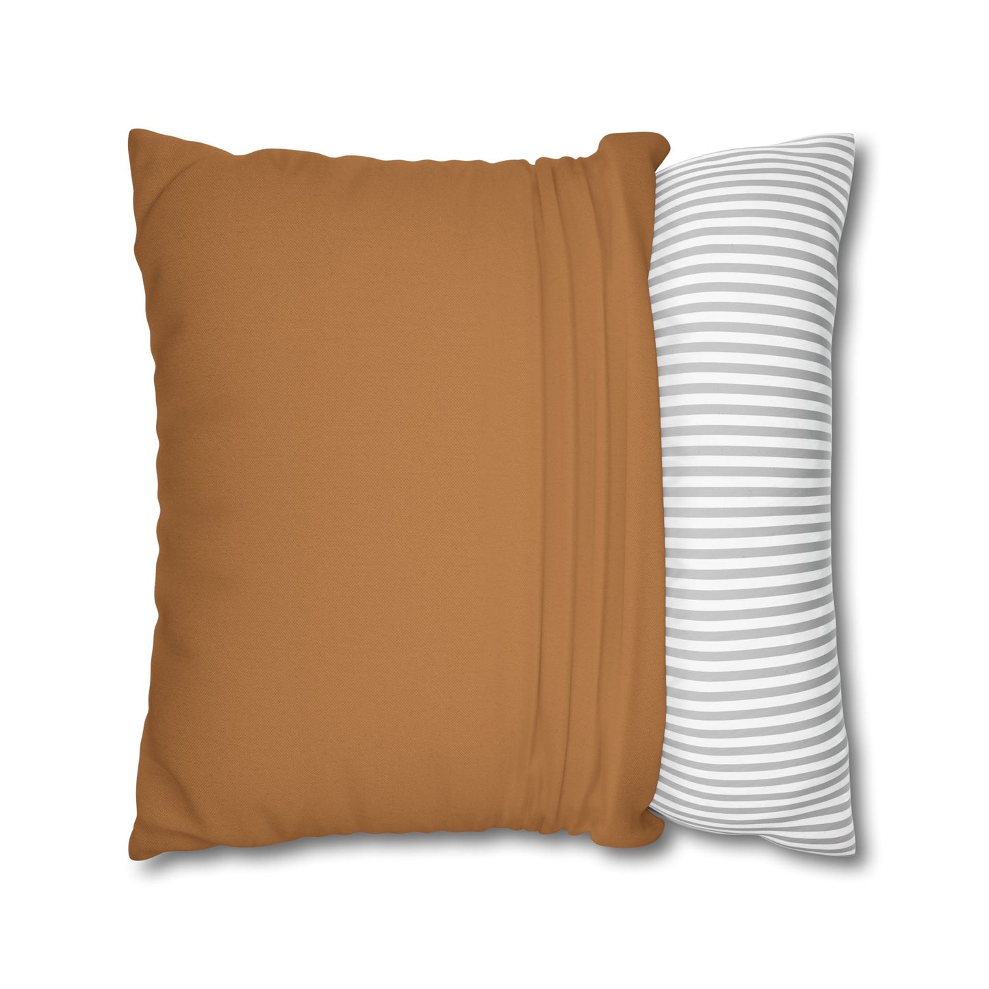 "Mistletoe Kisses" Spun Polyester Square Pillowcase