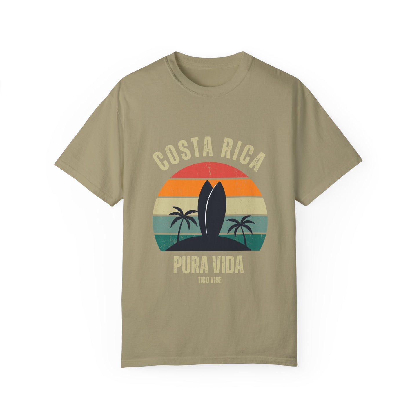 "Costa Rica PV" Unisex Garment-Dyed T-shirt