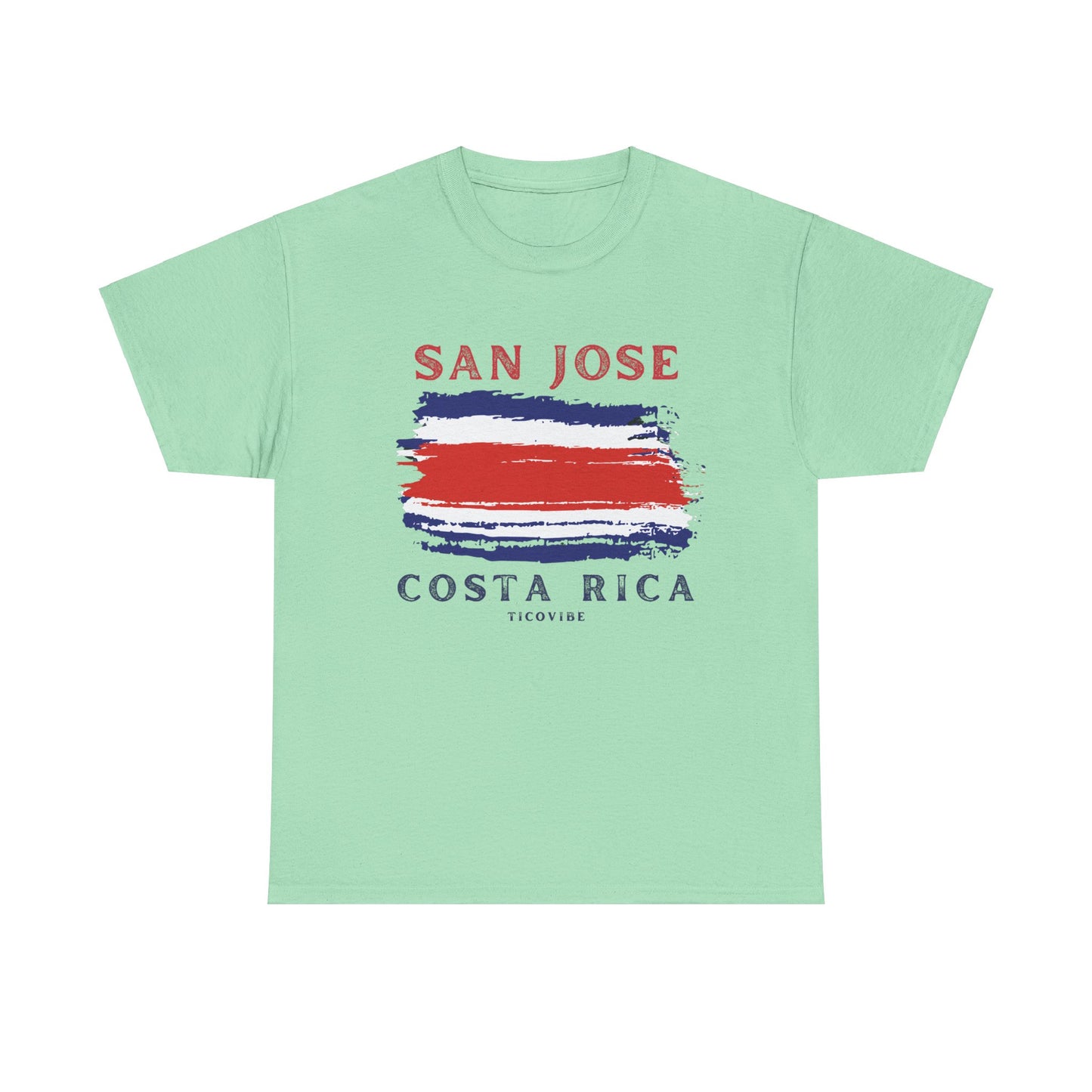 "San Jose CR" Unisex Heavy Cotton Tee