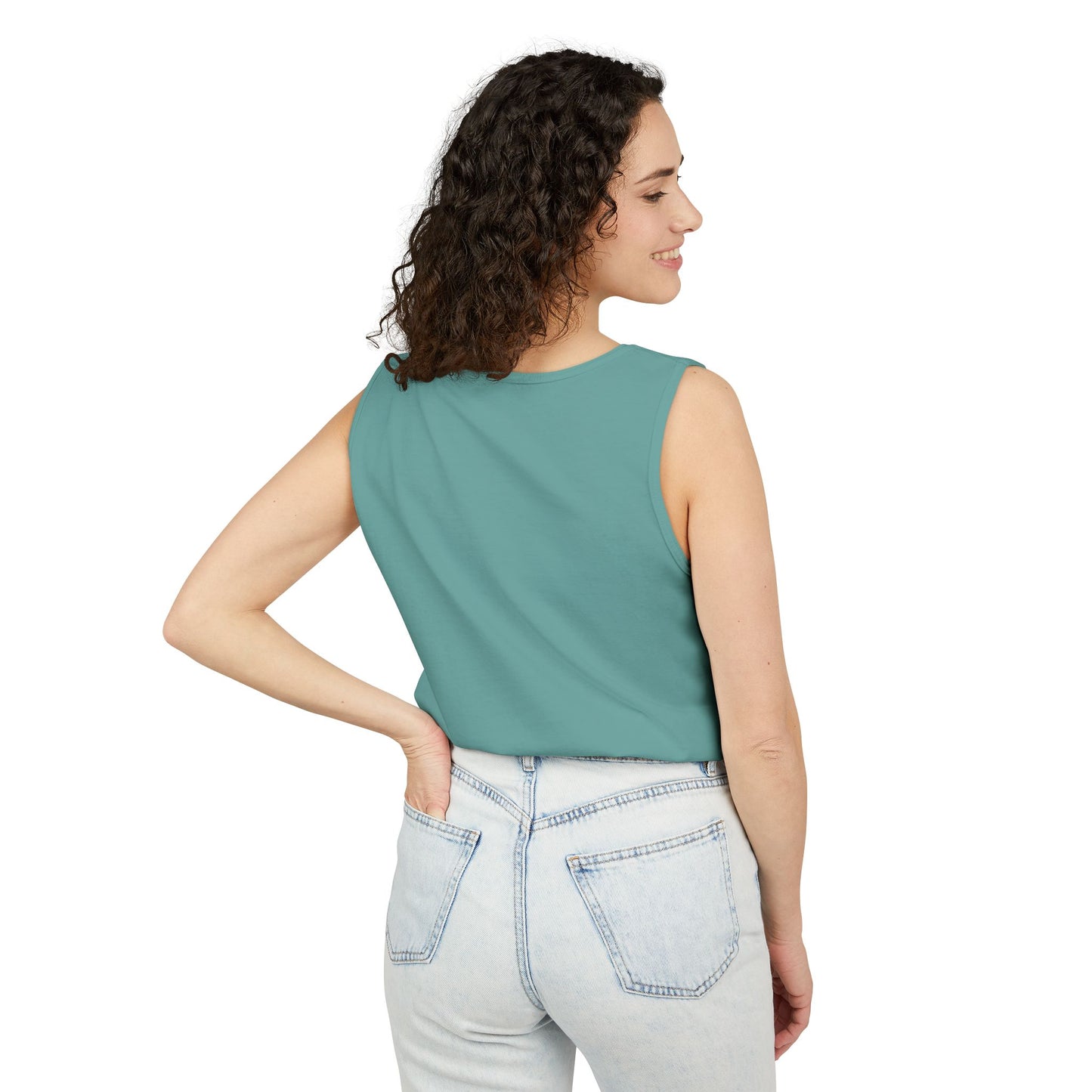 "Tico Vibe Iguana" Unisex Garment-Dyed Tank Top