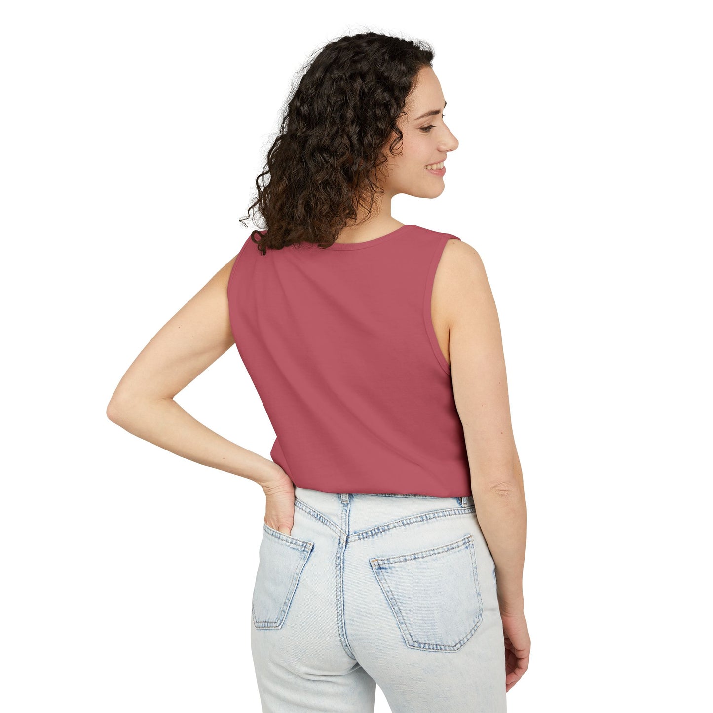 "Tico Vibe Iguana" Unisex Garment-Dyed Tank Top