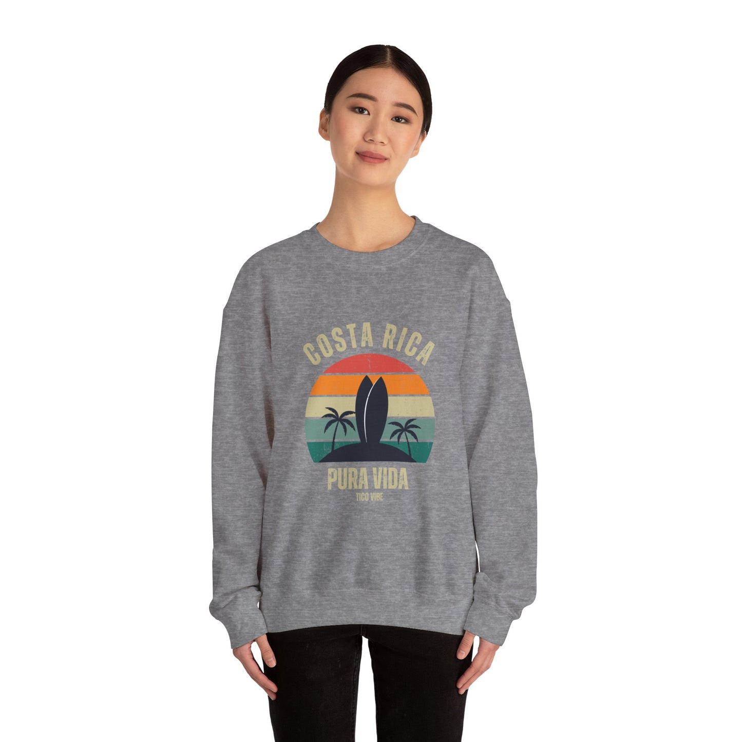 "Costa Rica PV" Unisex Heavy Blend™ Crewneck Sweatshirt