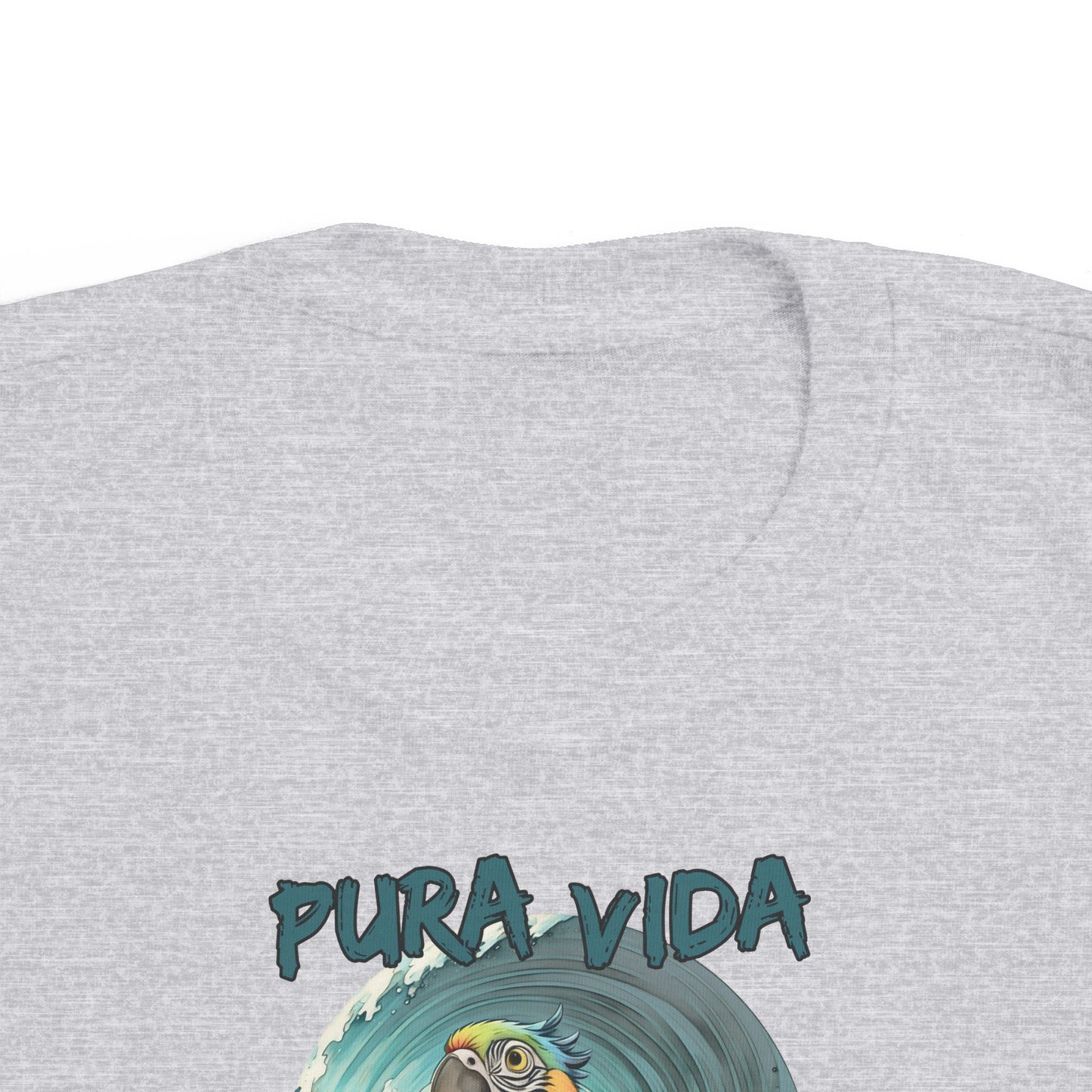 Pura Vida Surfing Macaw Toddler's Fine Jersey Tee