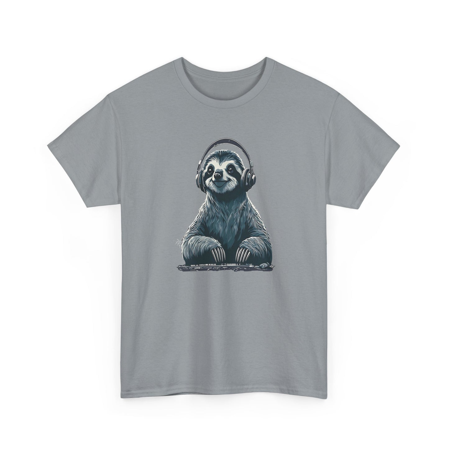 DJ Sloth Vibes – Unisex Heavy Cotton Tee
