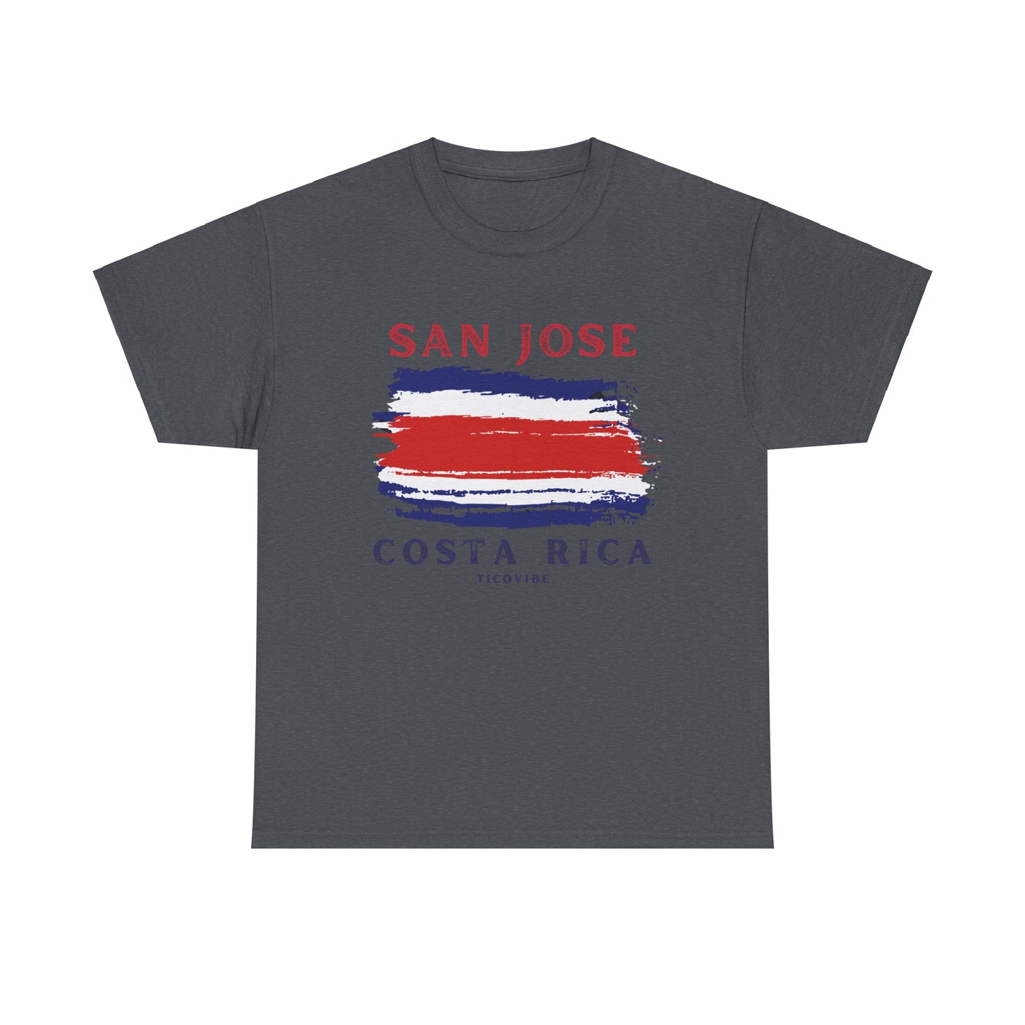 "San Jose CR" Unisex Heavy Cotton Tee