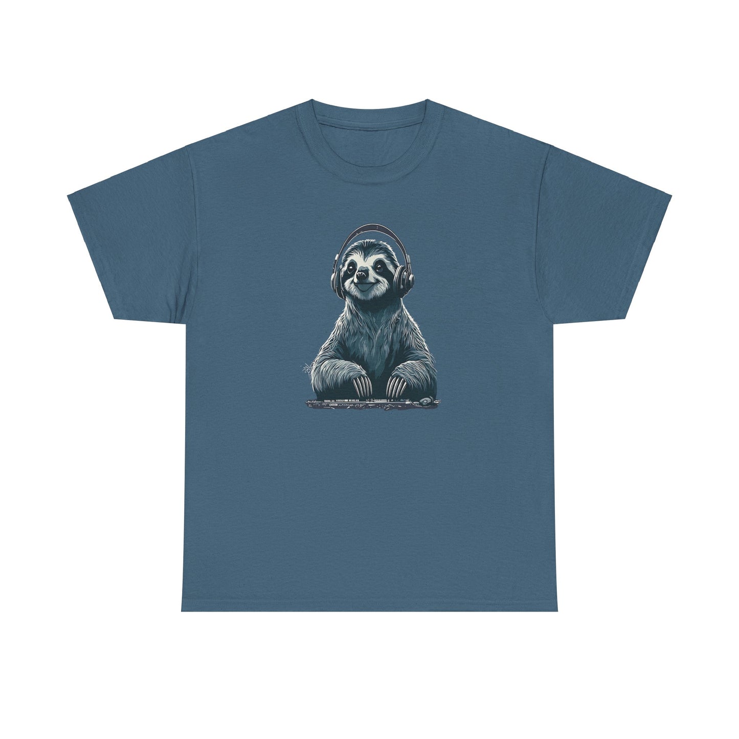 DJ Sloth Vibes – Unisex Heavy Cotton Tee