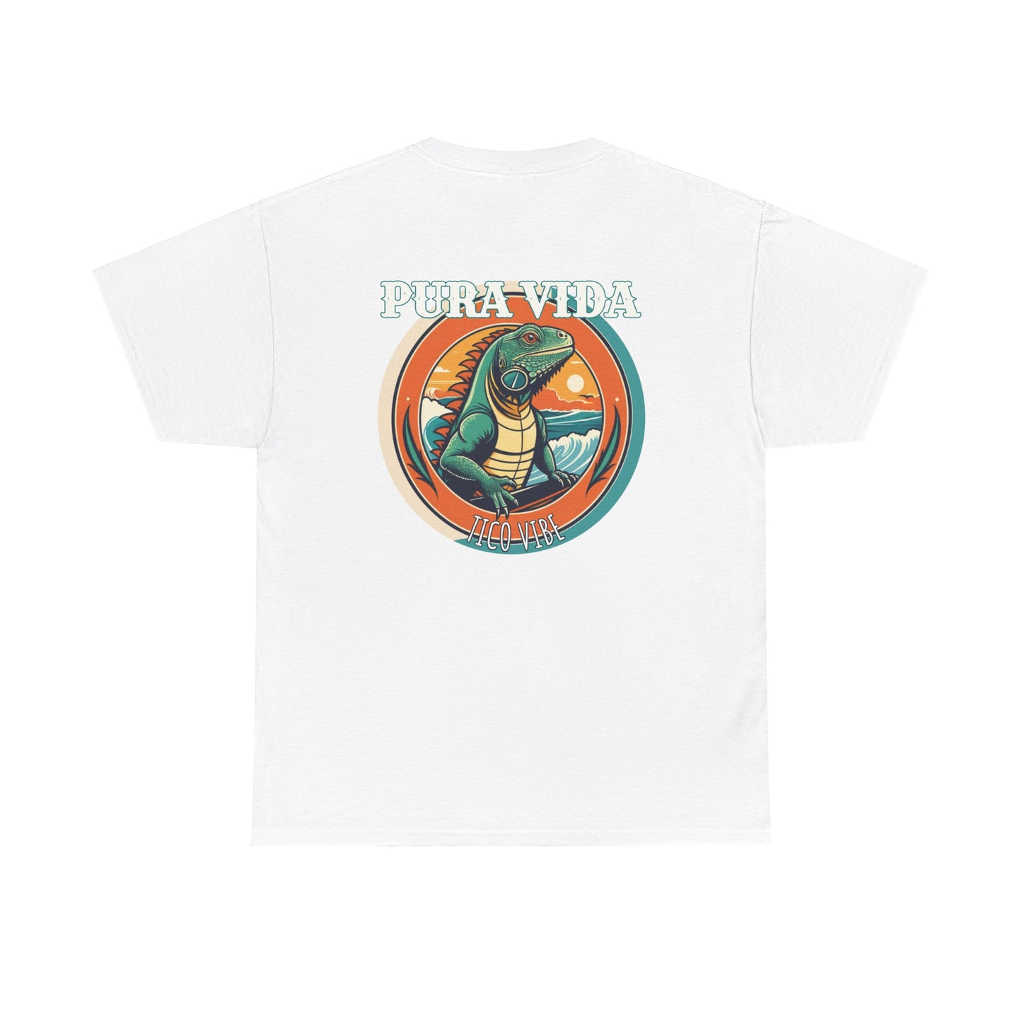 Pura Vida Iguana Unisex Heavy Cotton Tee