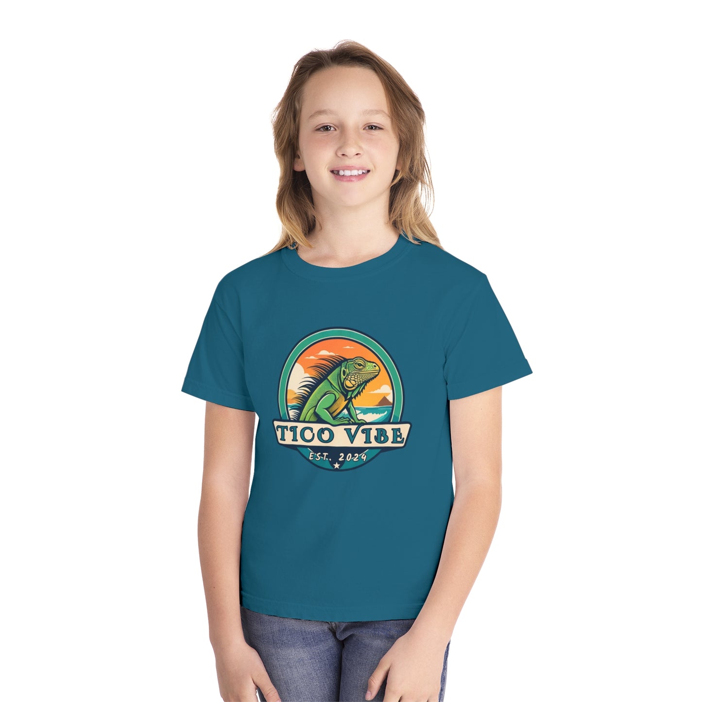 Tico Vibe Iguana Youth Midweight Tee